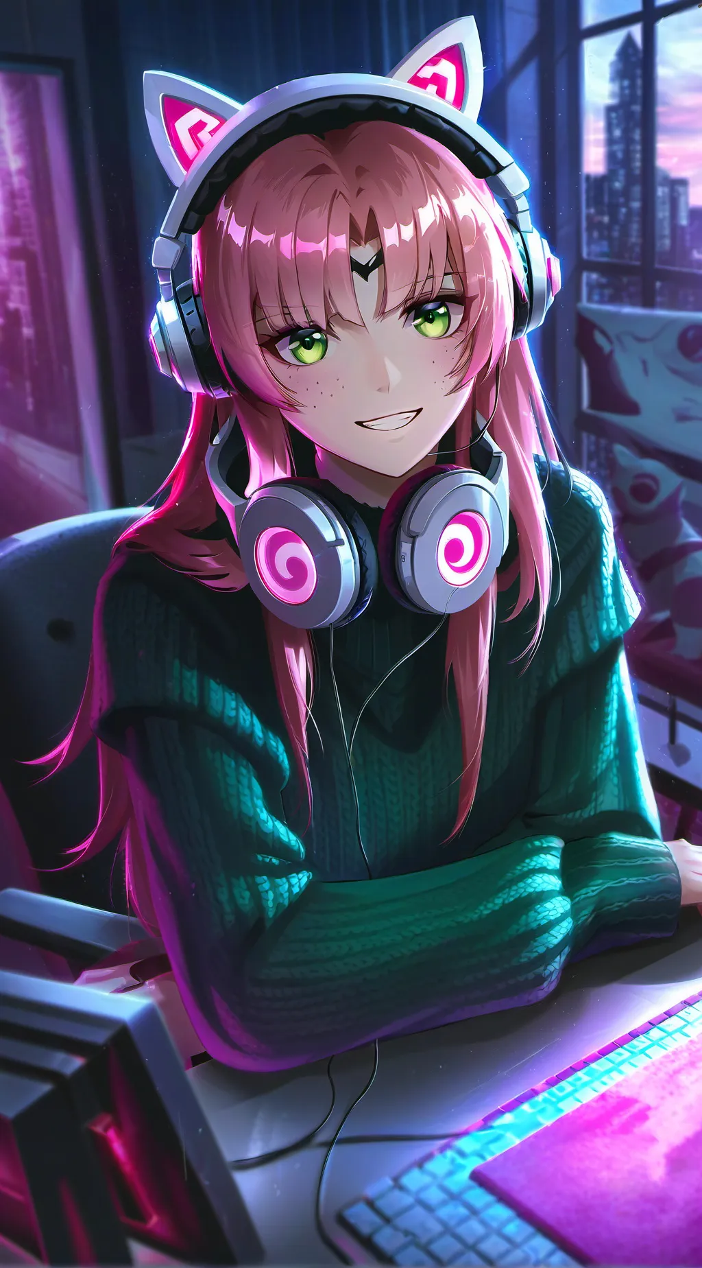 ai character: Mika background