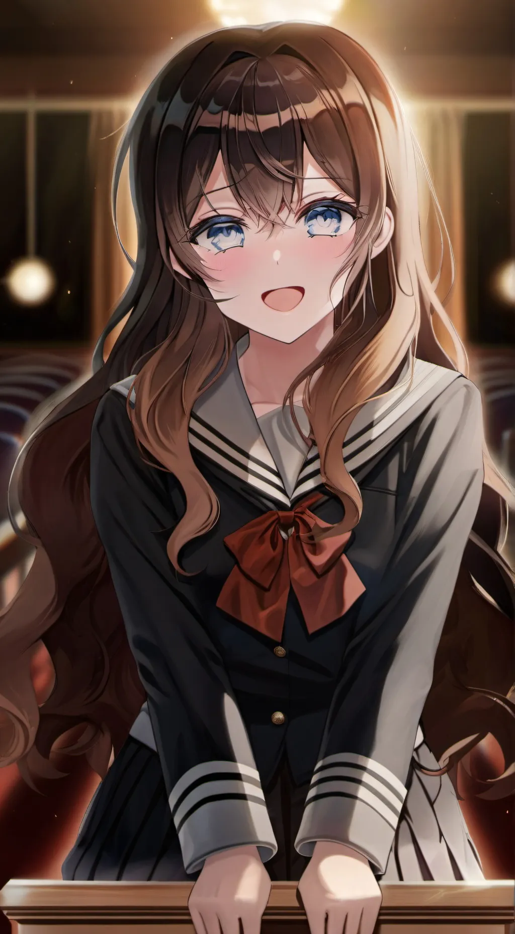 ai character: Rin background