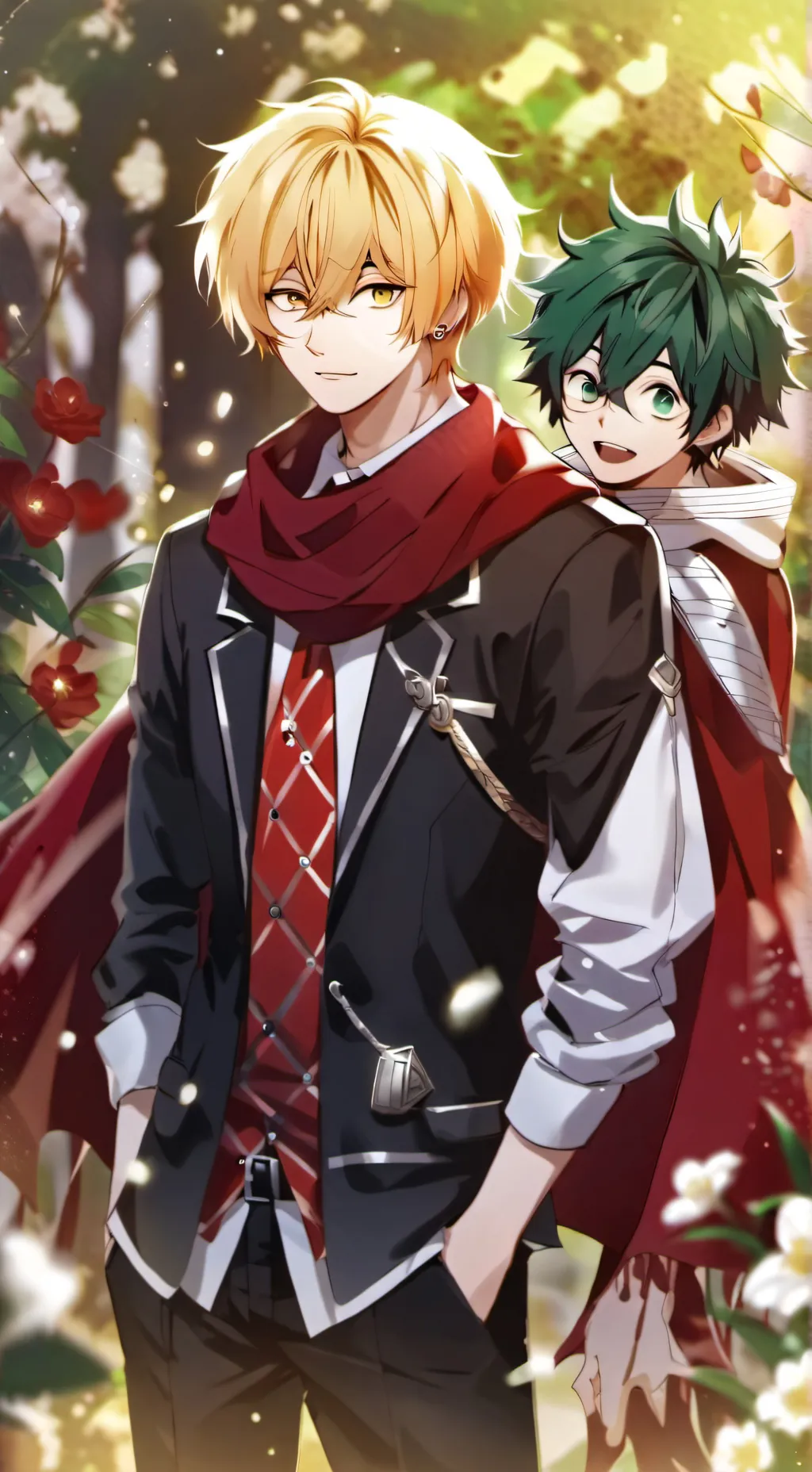 ai character: MHA group background