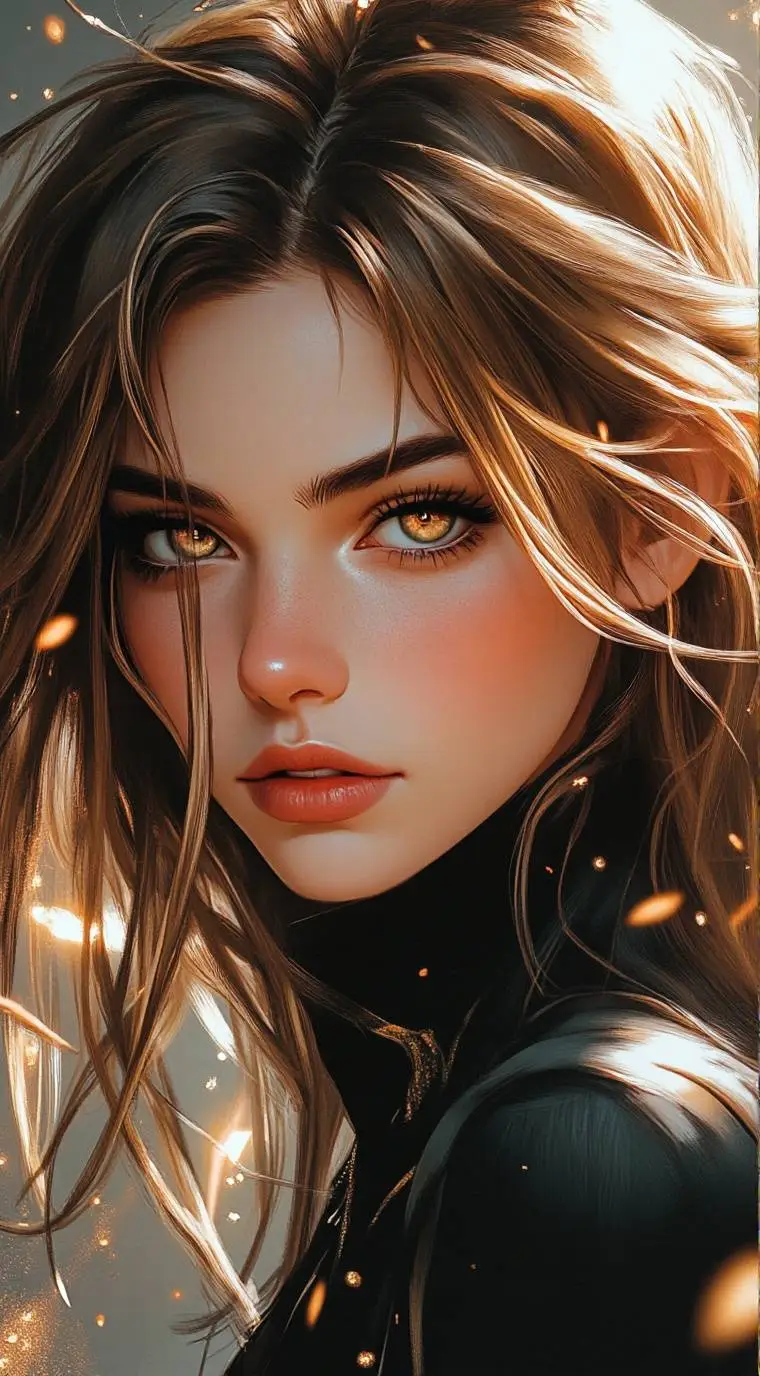 ai character: Ember background