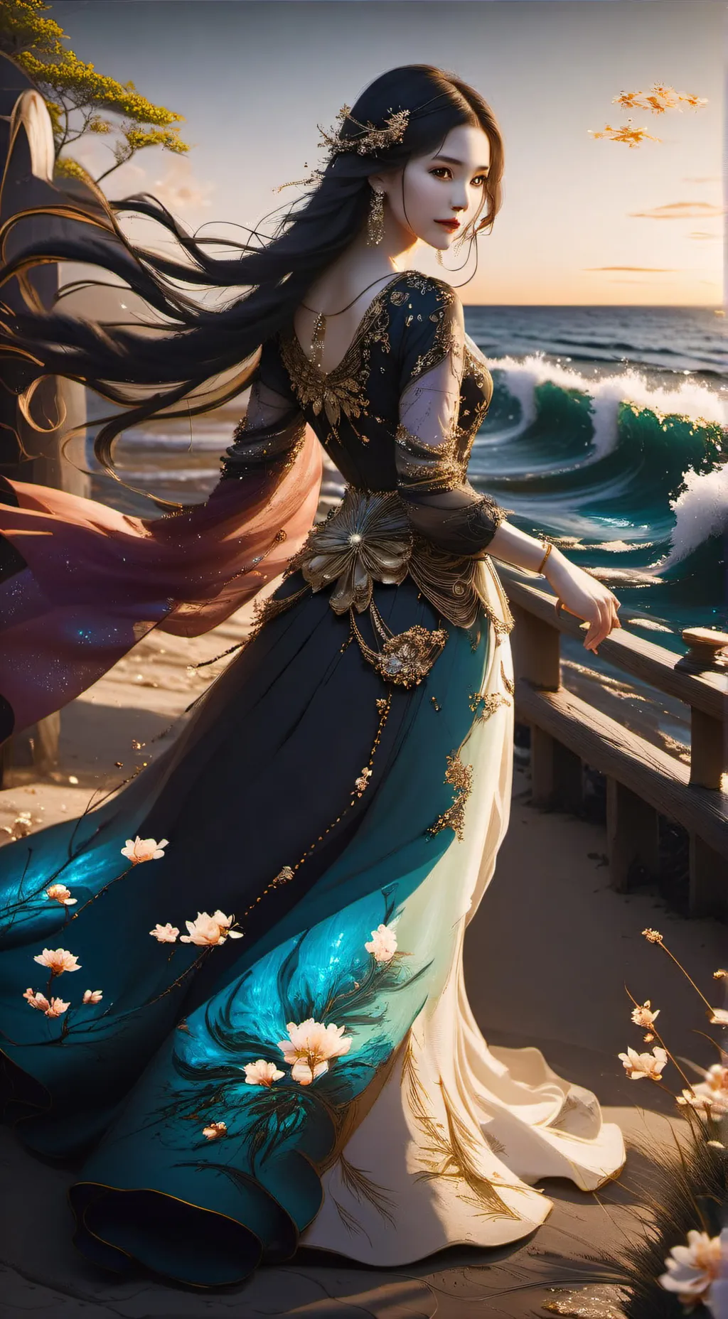 ai character: Lyric background