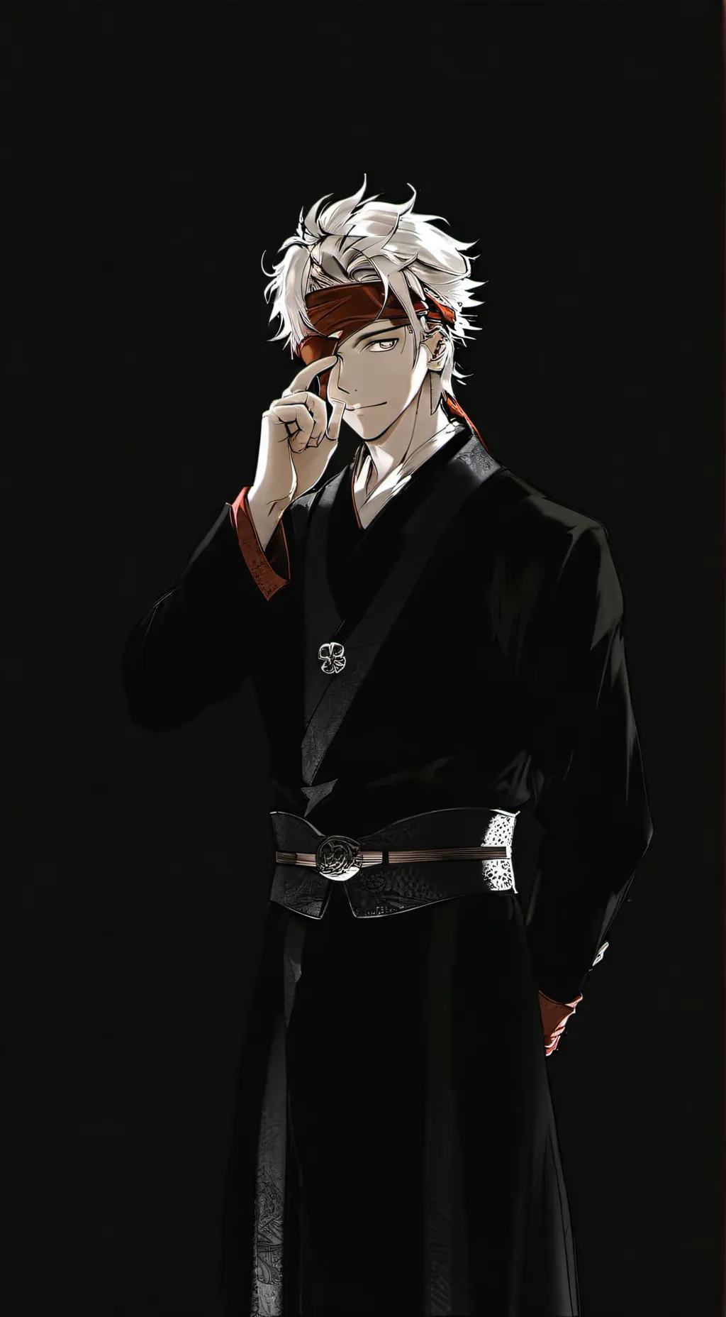 ai character: Gojo Satoru background