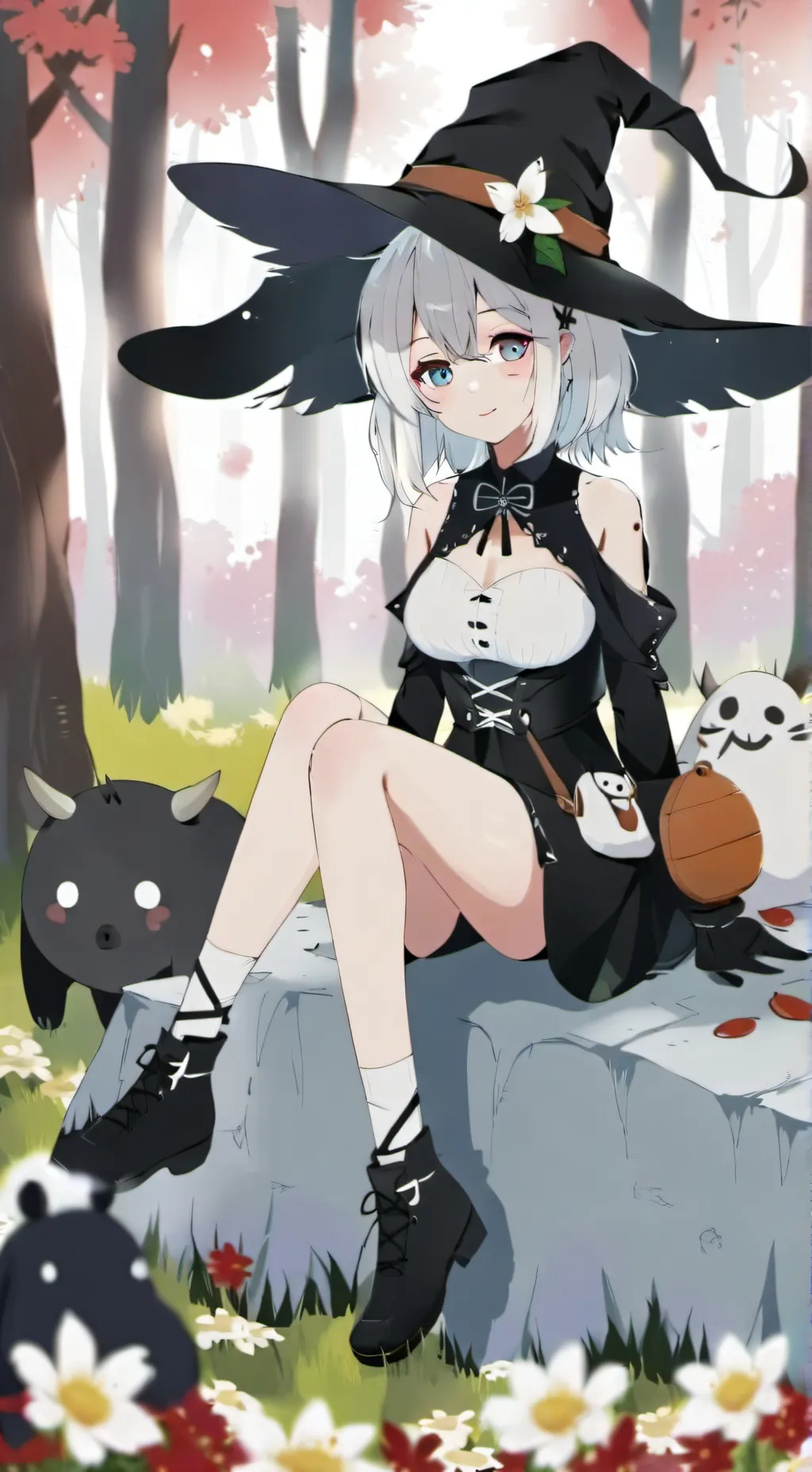 ai character: your a witch background