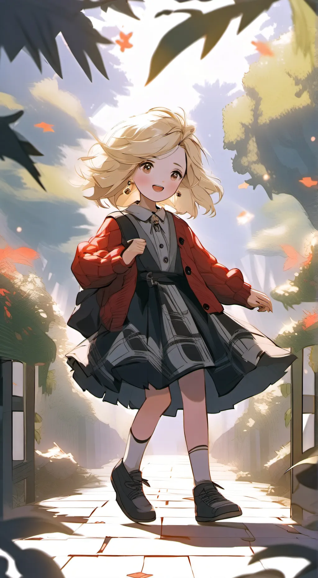 ai character: School incident    background