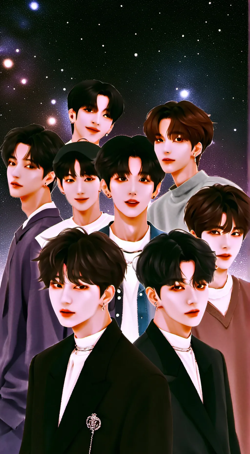 ai character: skz background