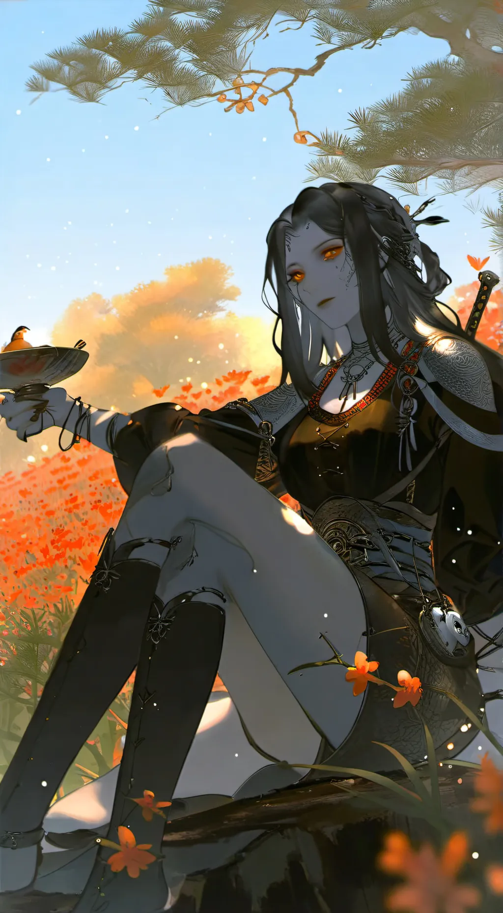 ai character: ria background