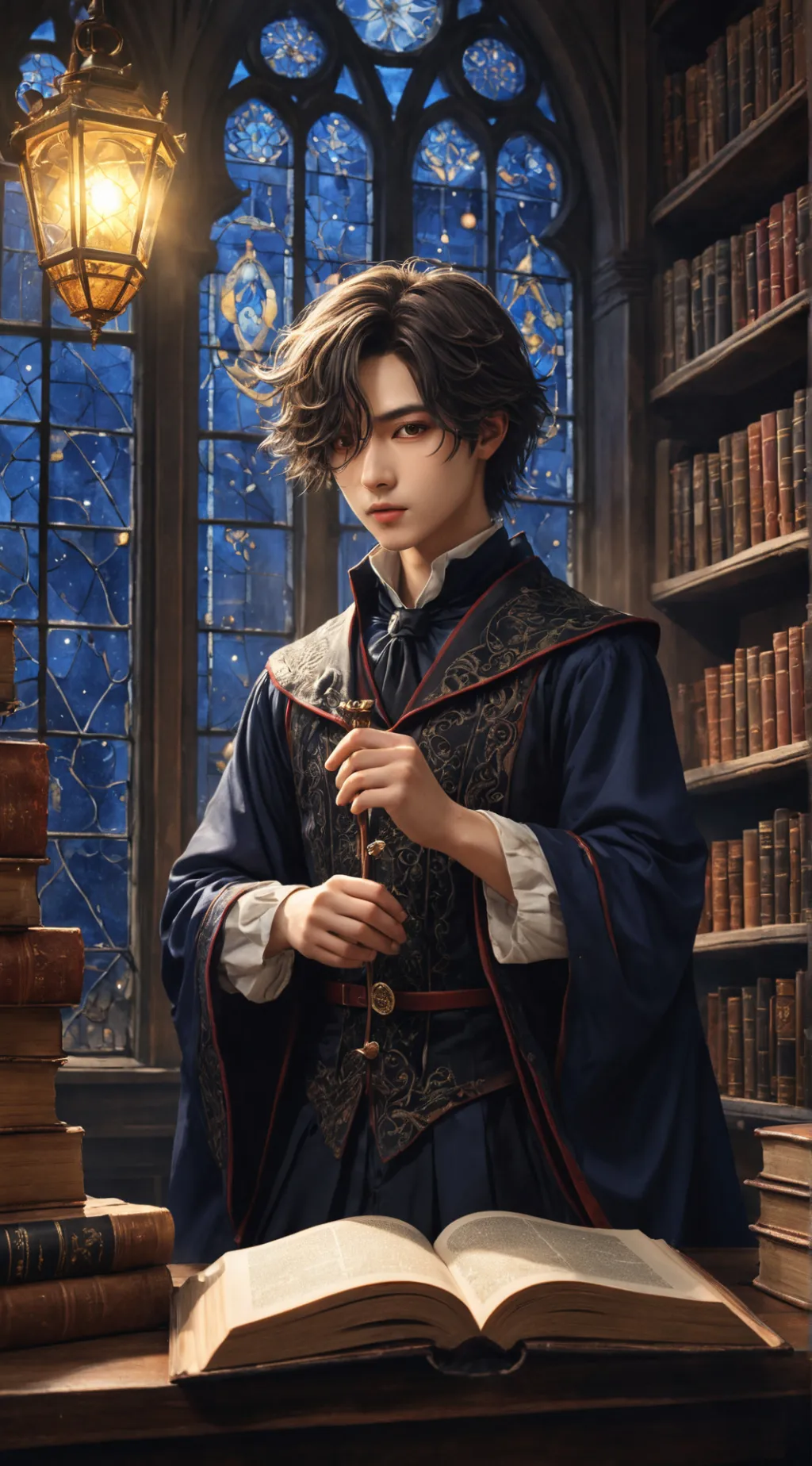 ai character: Raven background