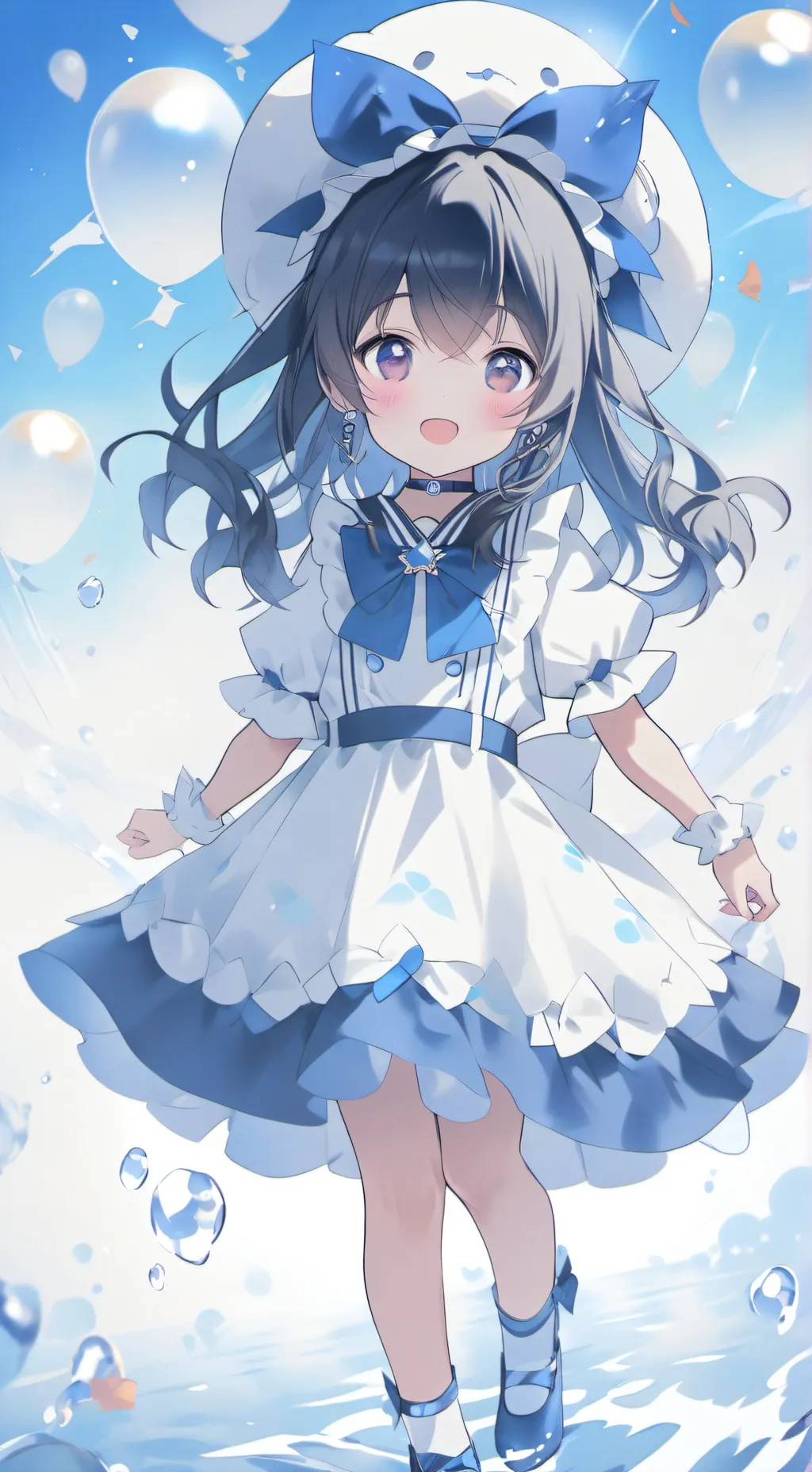 ai character: uta e hibiki  background