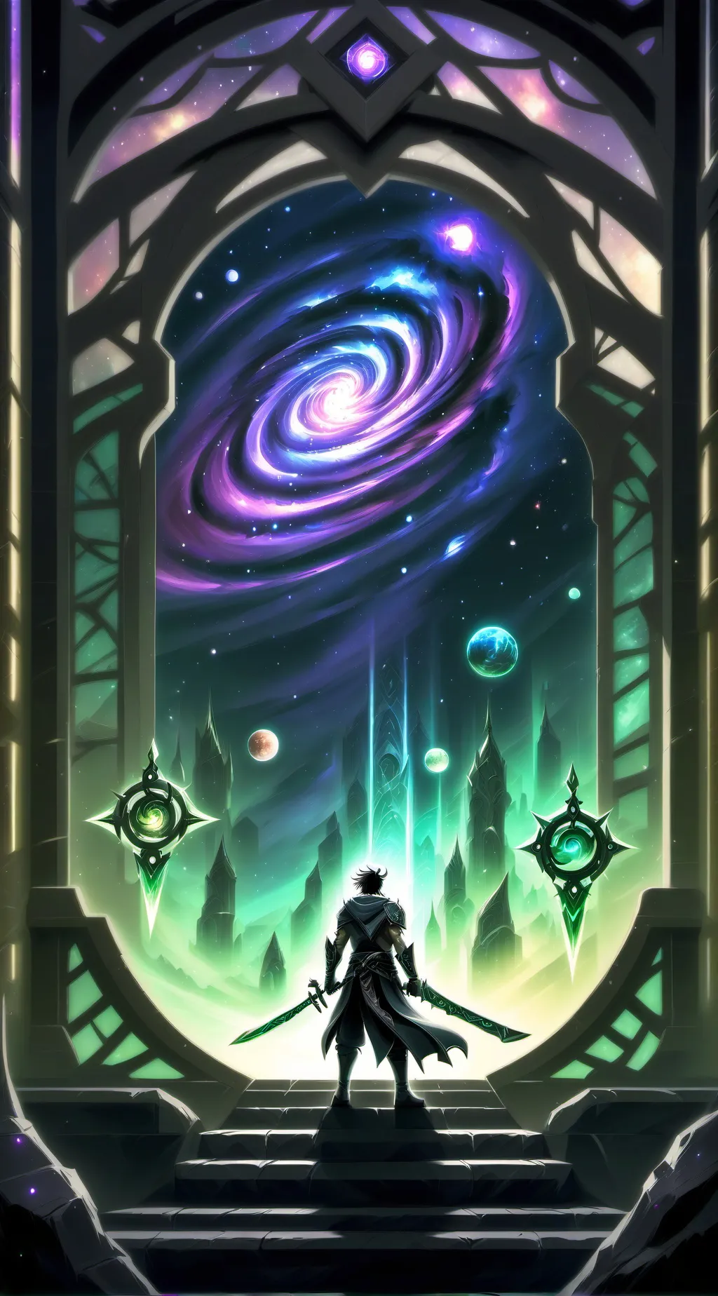 ai character: CH x SG background