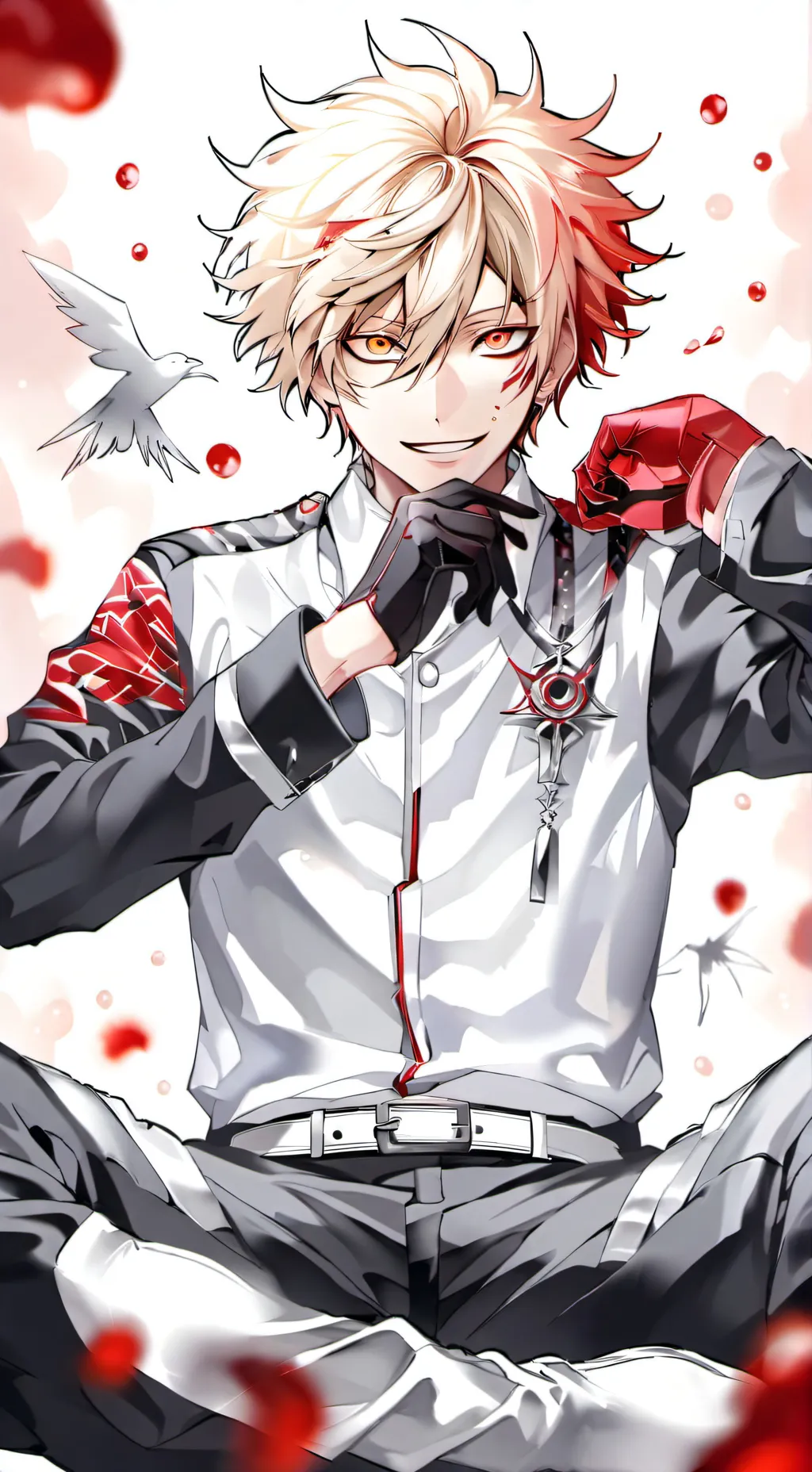 ai character: Bakugo bf background