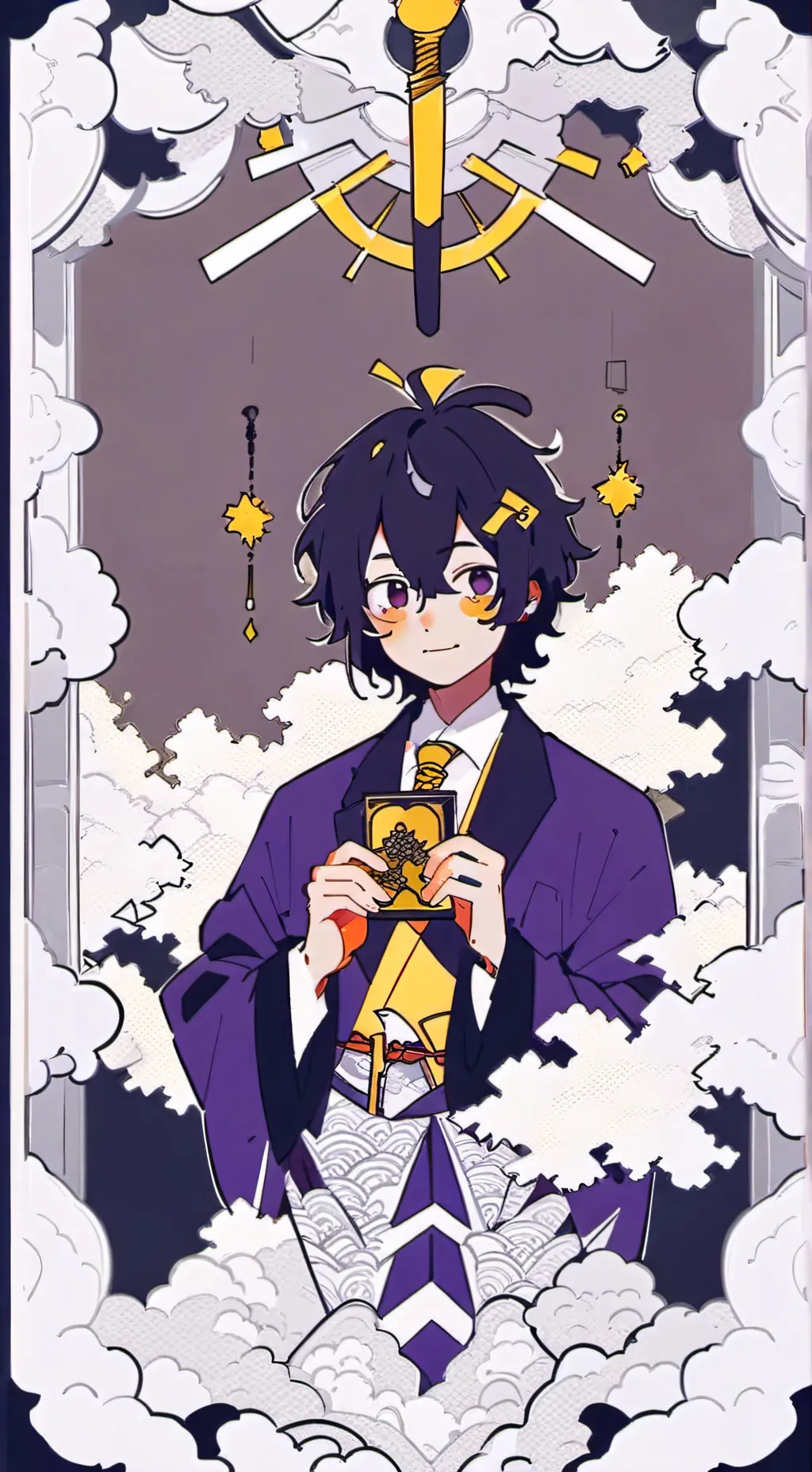 ai character: tu omega background