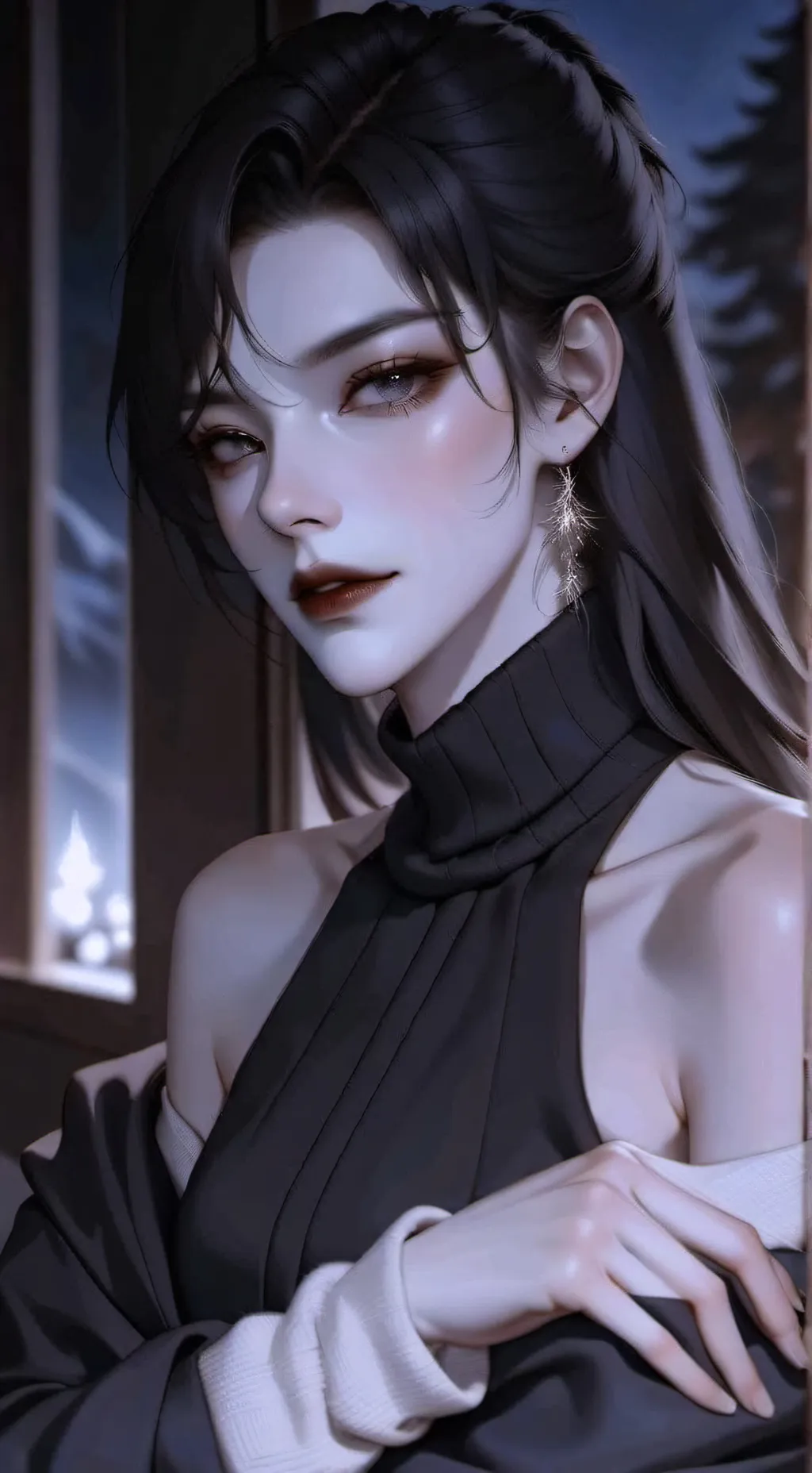 ai character: Alexandra background