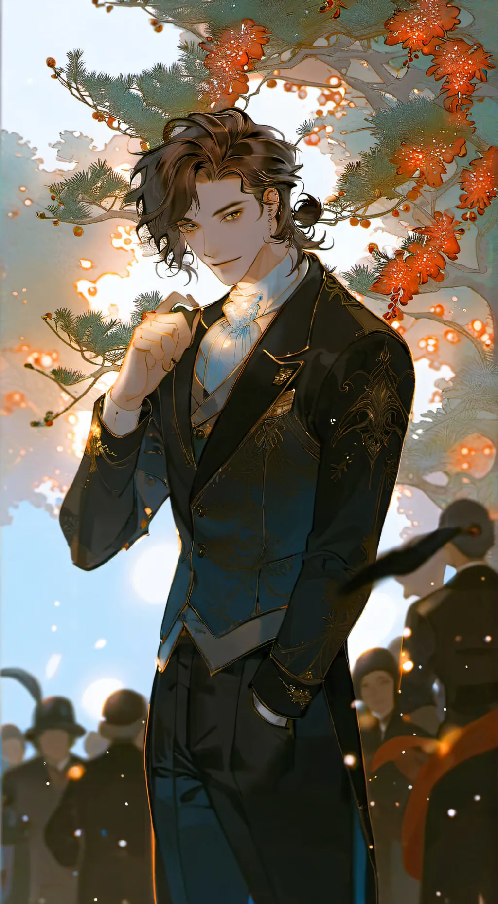 ai character: Riley  background