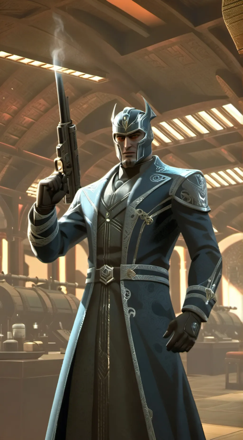ai character: Le spy background