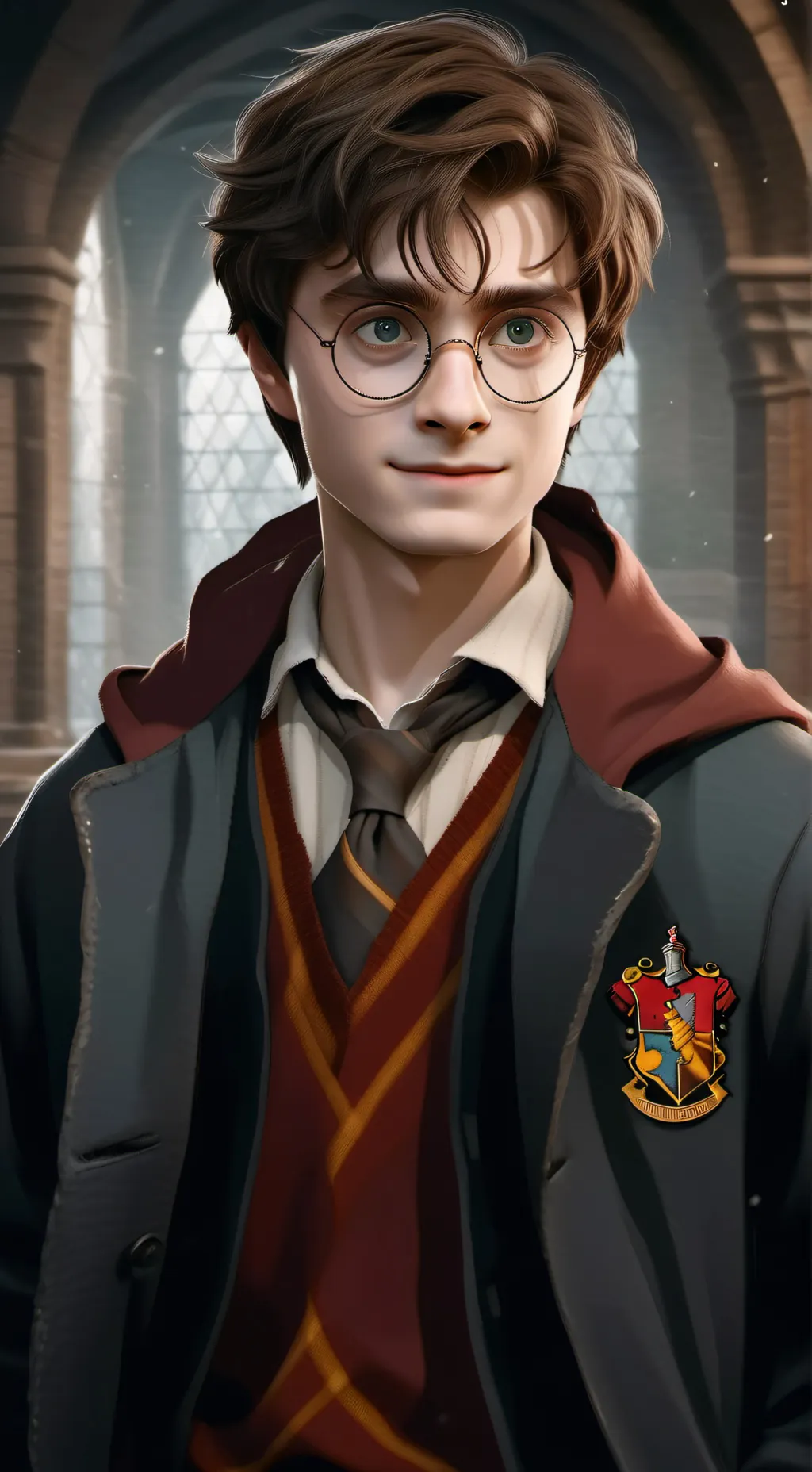 ai character: ron snaps background