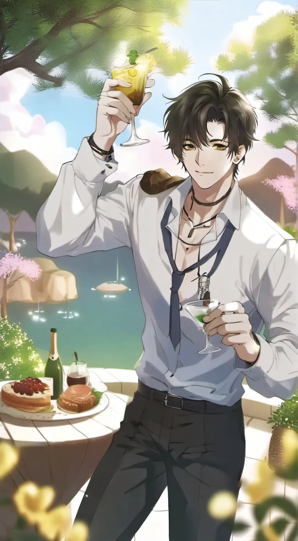 ai character: tu amigo gay background