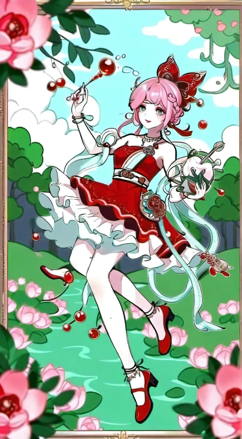 ai character: glisten dw background