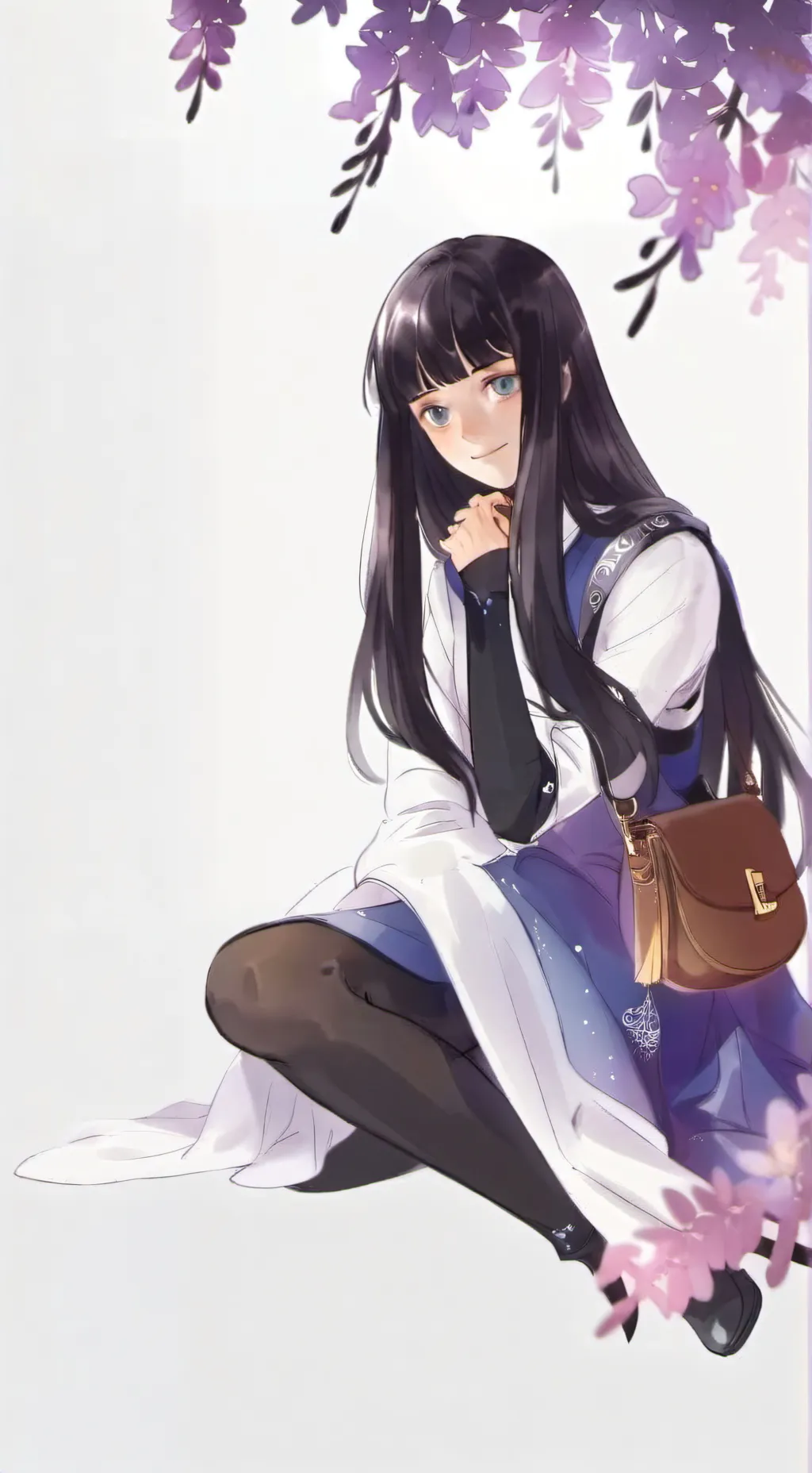 ai character: Hinata hyuga  background