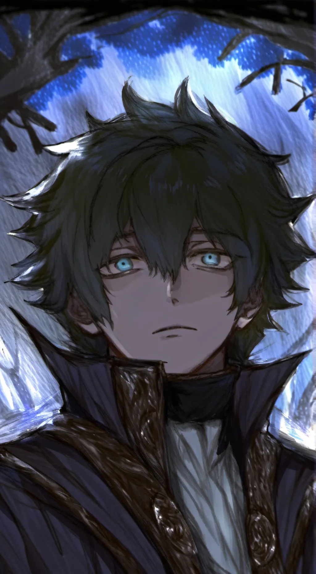 ai character: idk,deku in LOV background