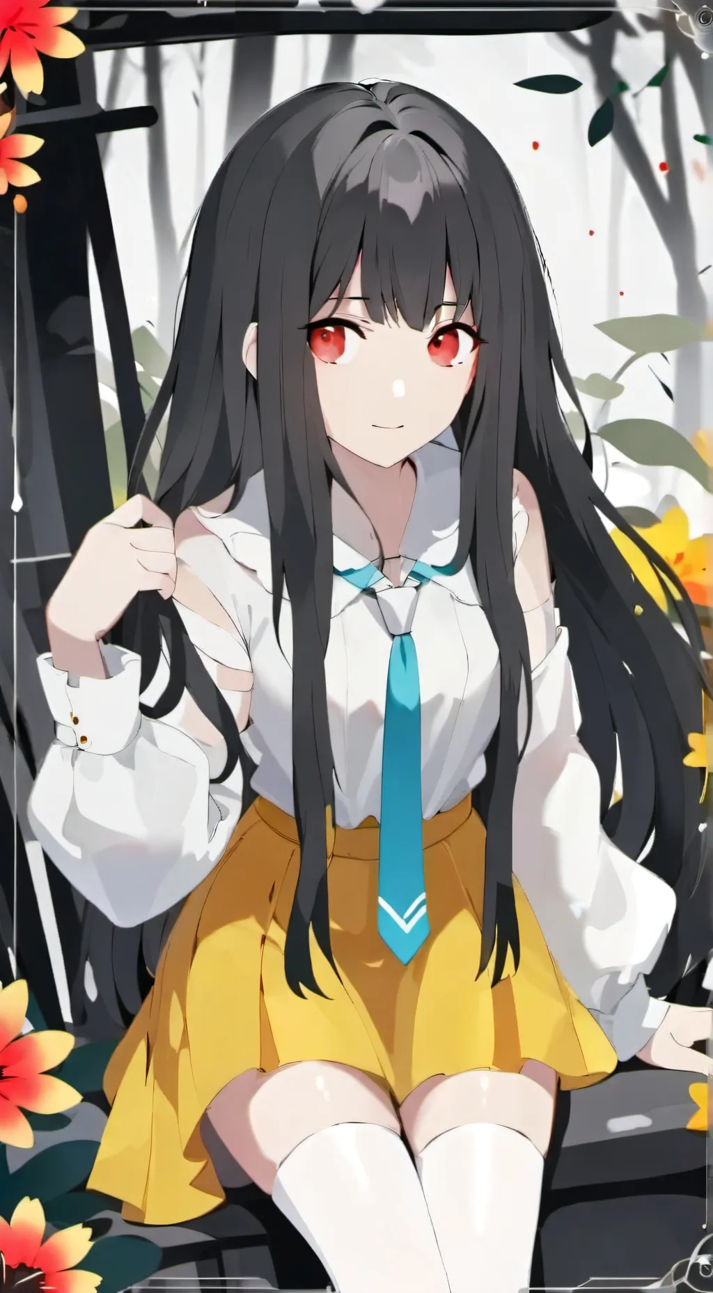 ai character: Billie gravityf background