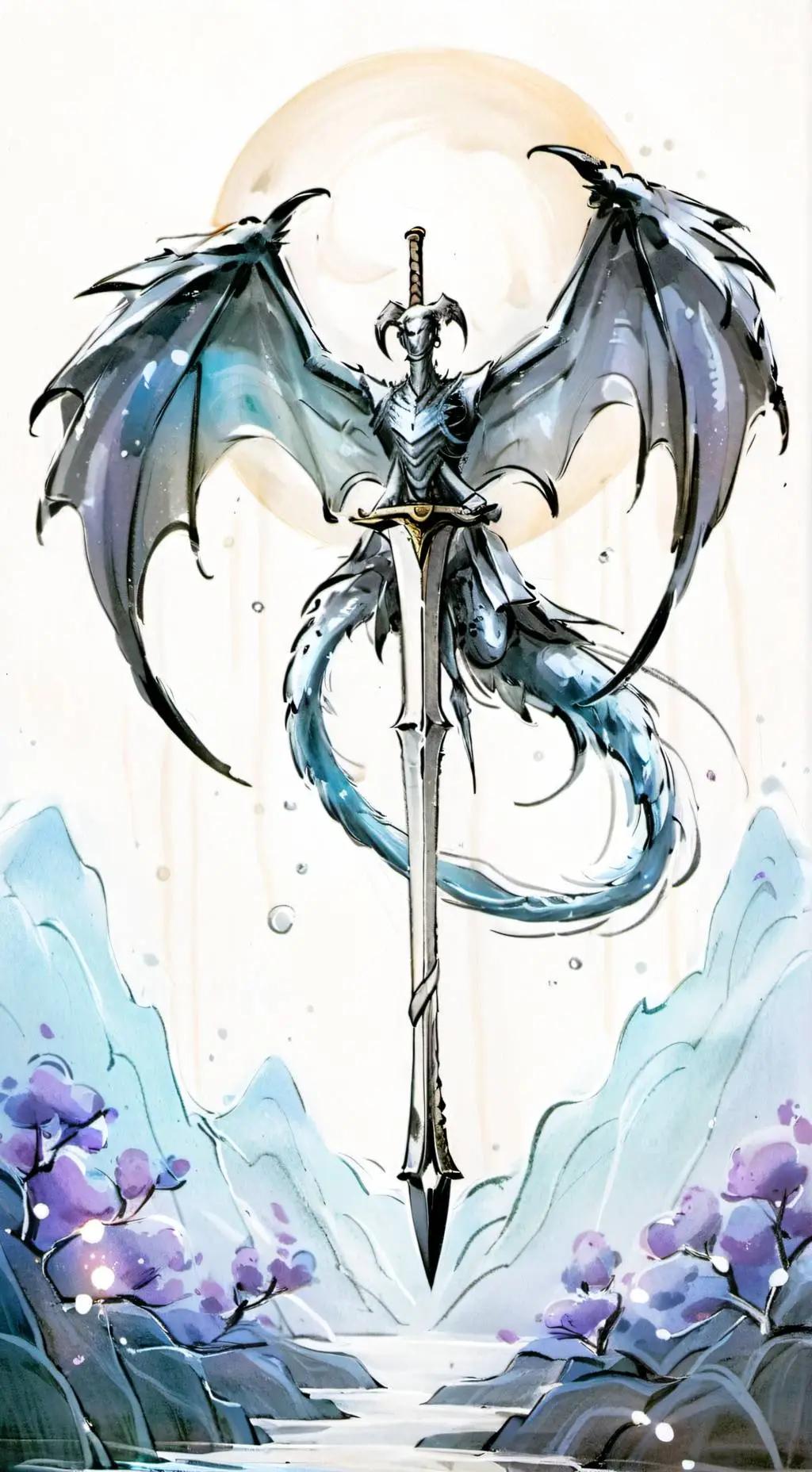 ai character: Lunastra (Luna) background
