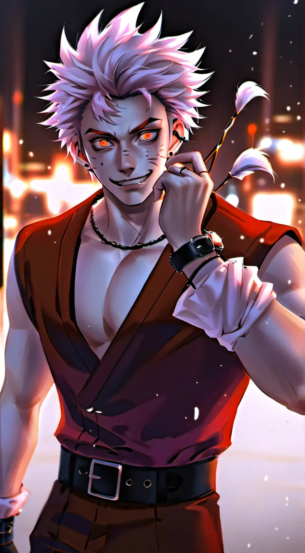 ai character: Anime Characters  background