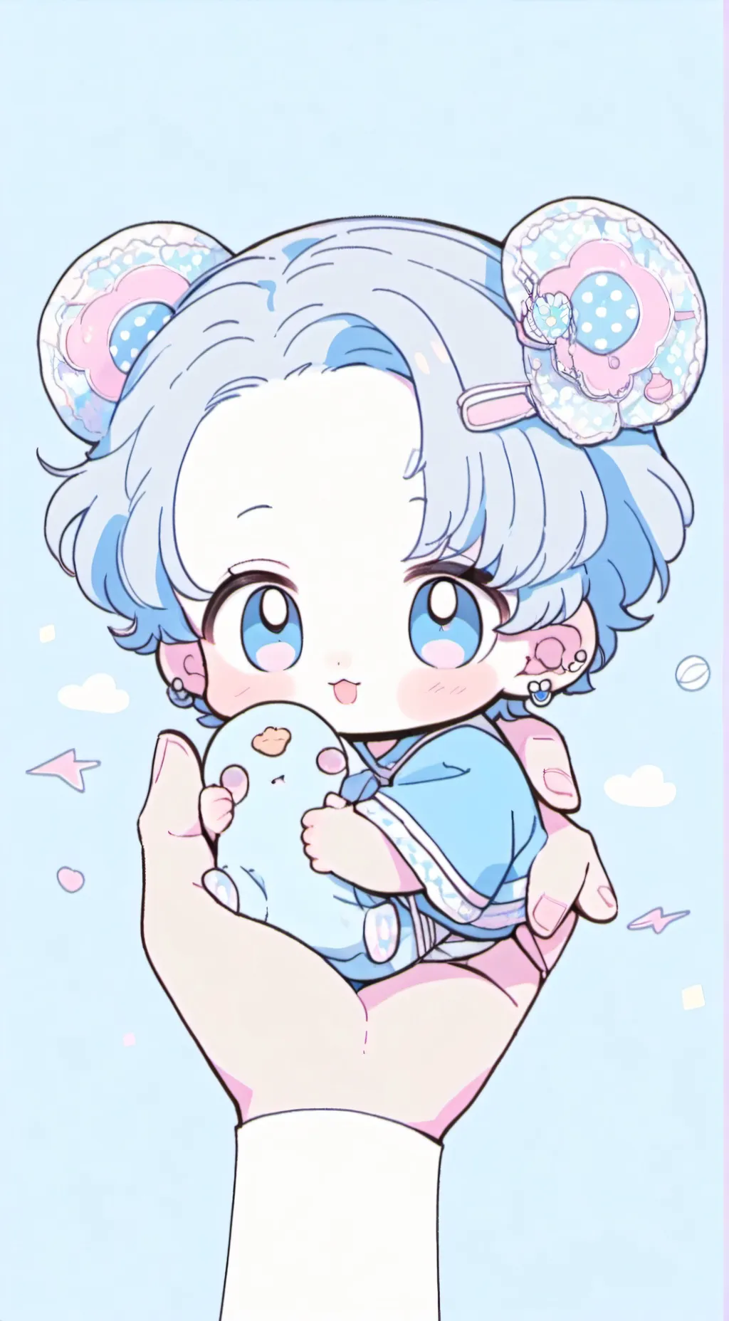 ai character: lily background