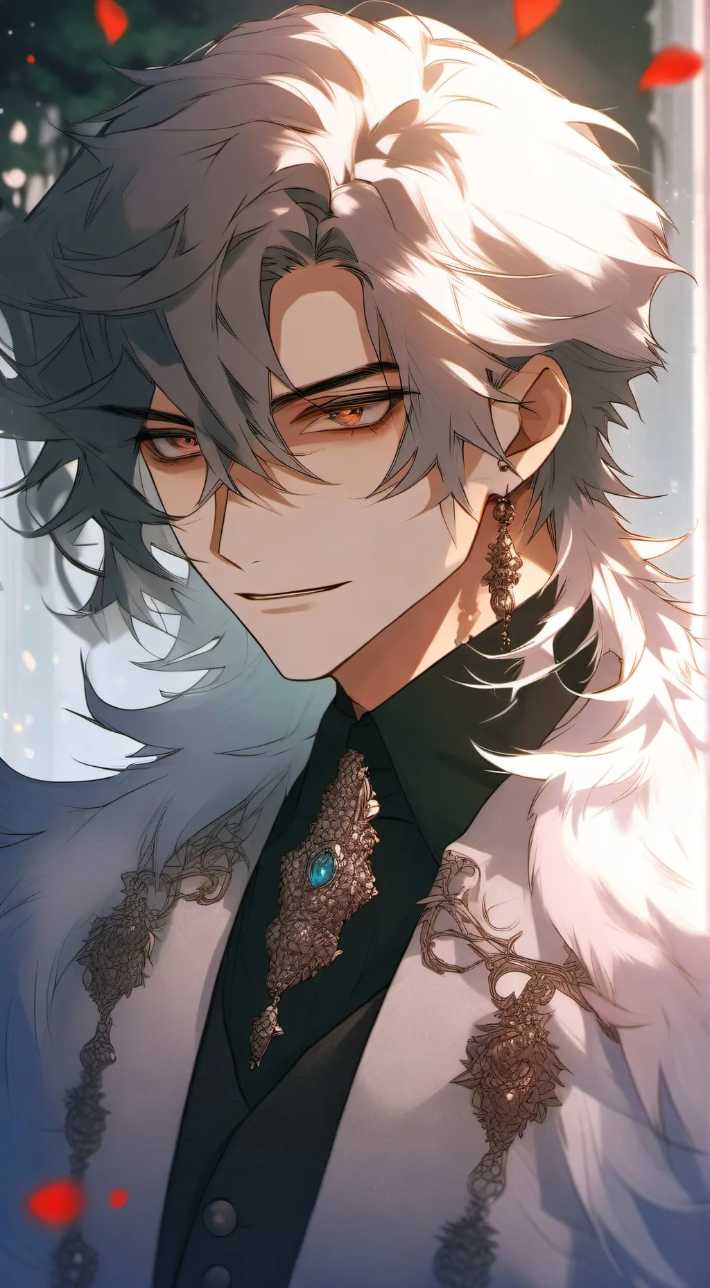 ai character: Hisho ♥️ background