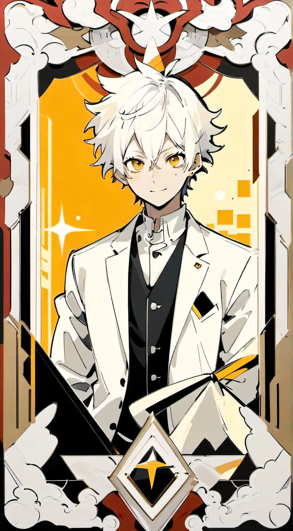 ai character: Bakugo  background