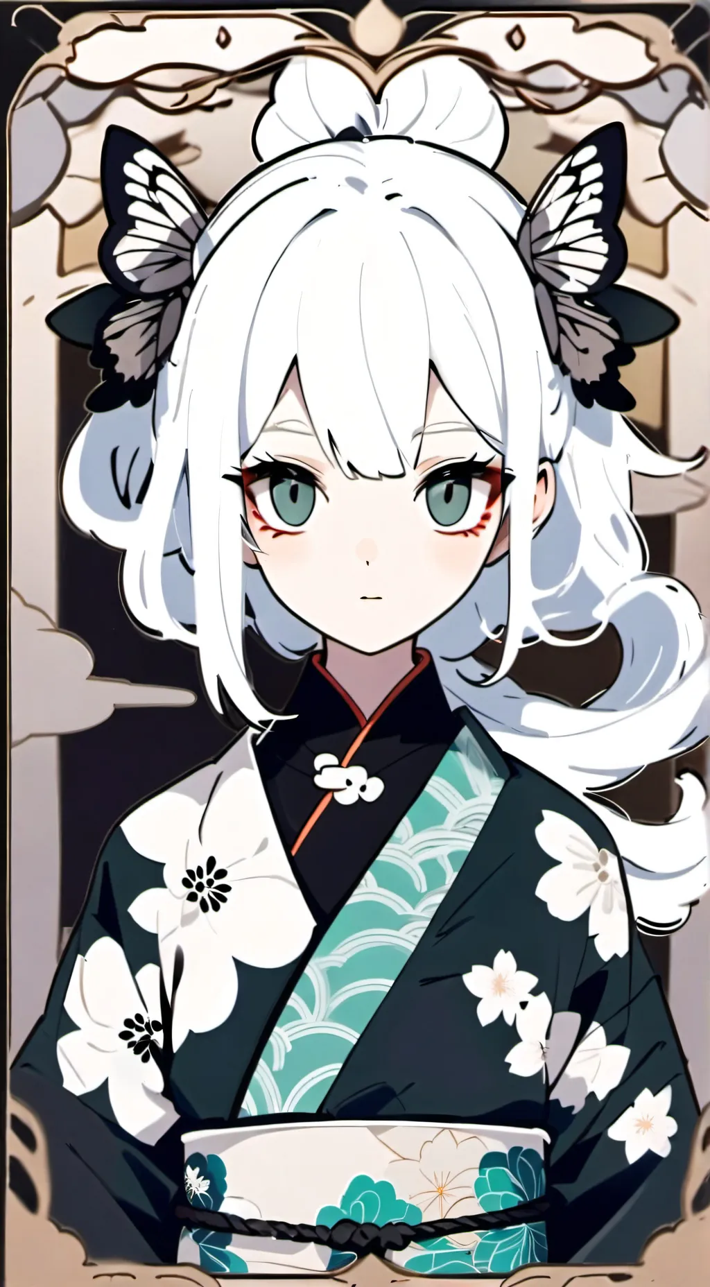 ai character: kny new hashira background