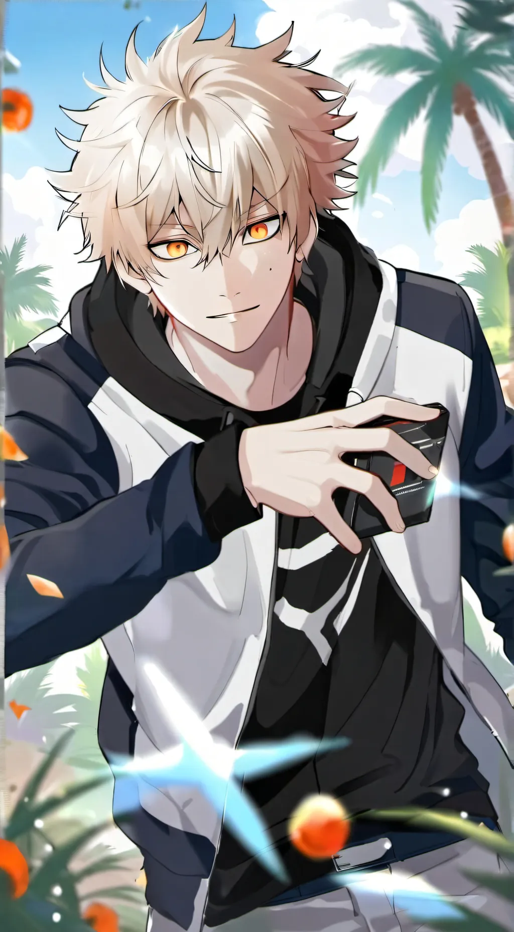 ai character: Bakugo background