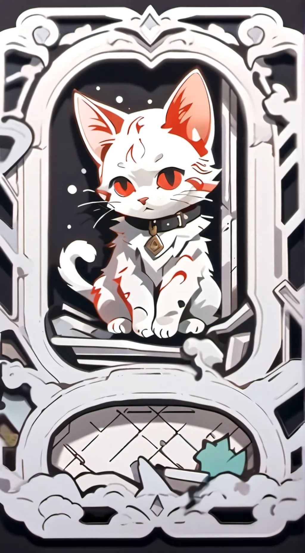 ai character: Sad 😿  background