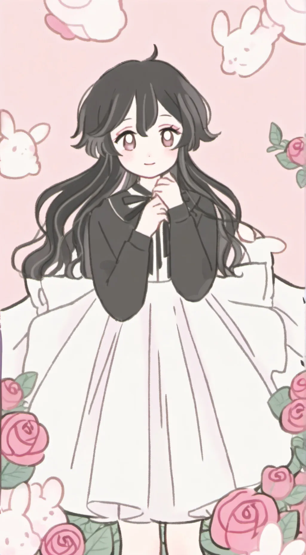 ai character: kny background