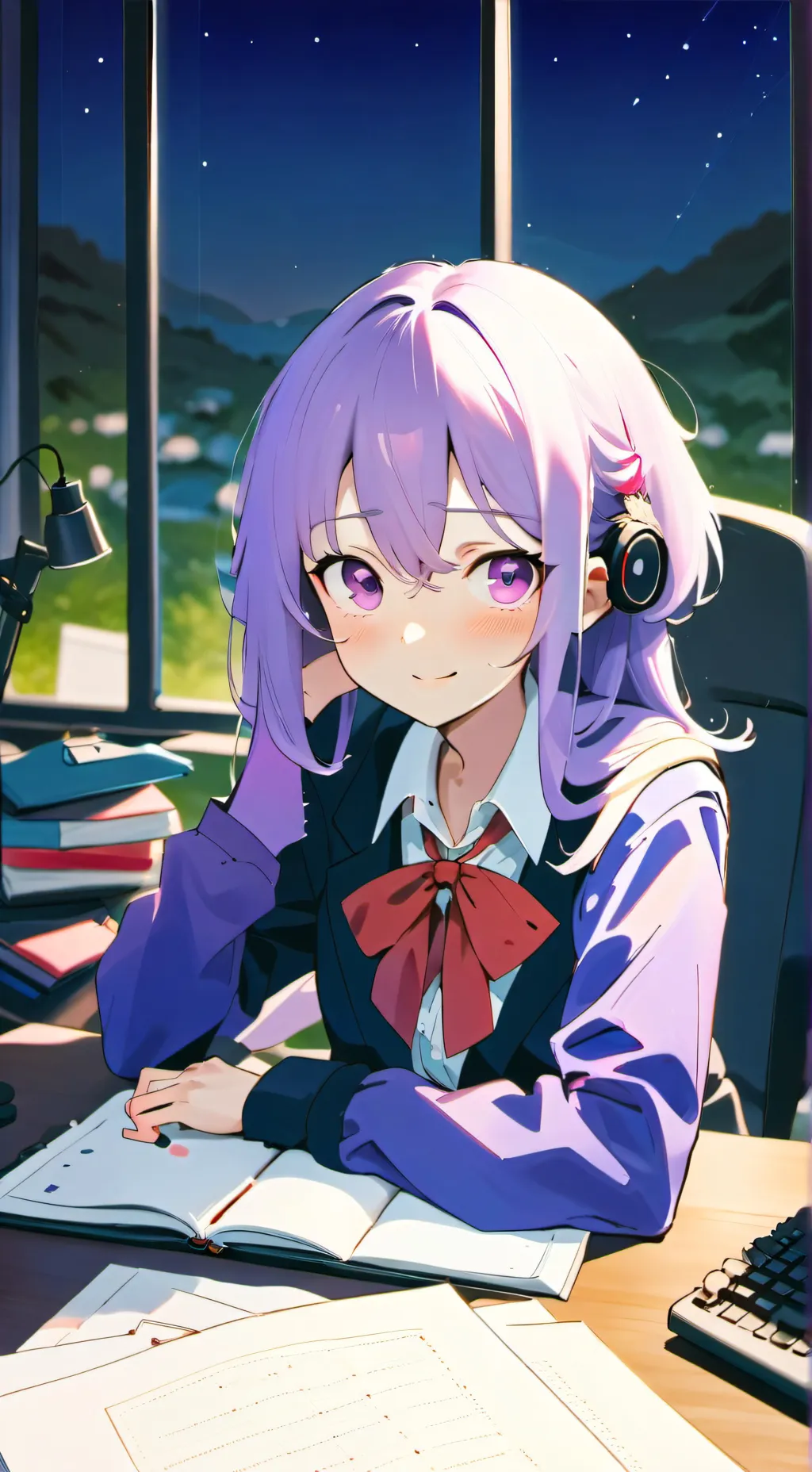 ai character: Mizuki background
