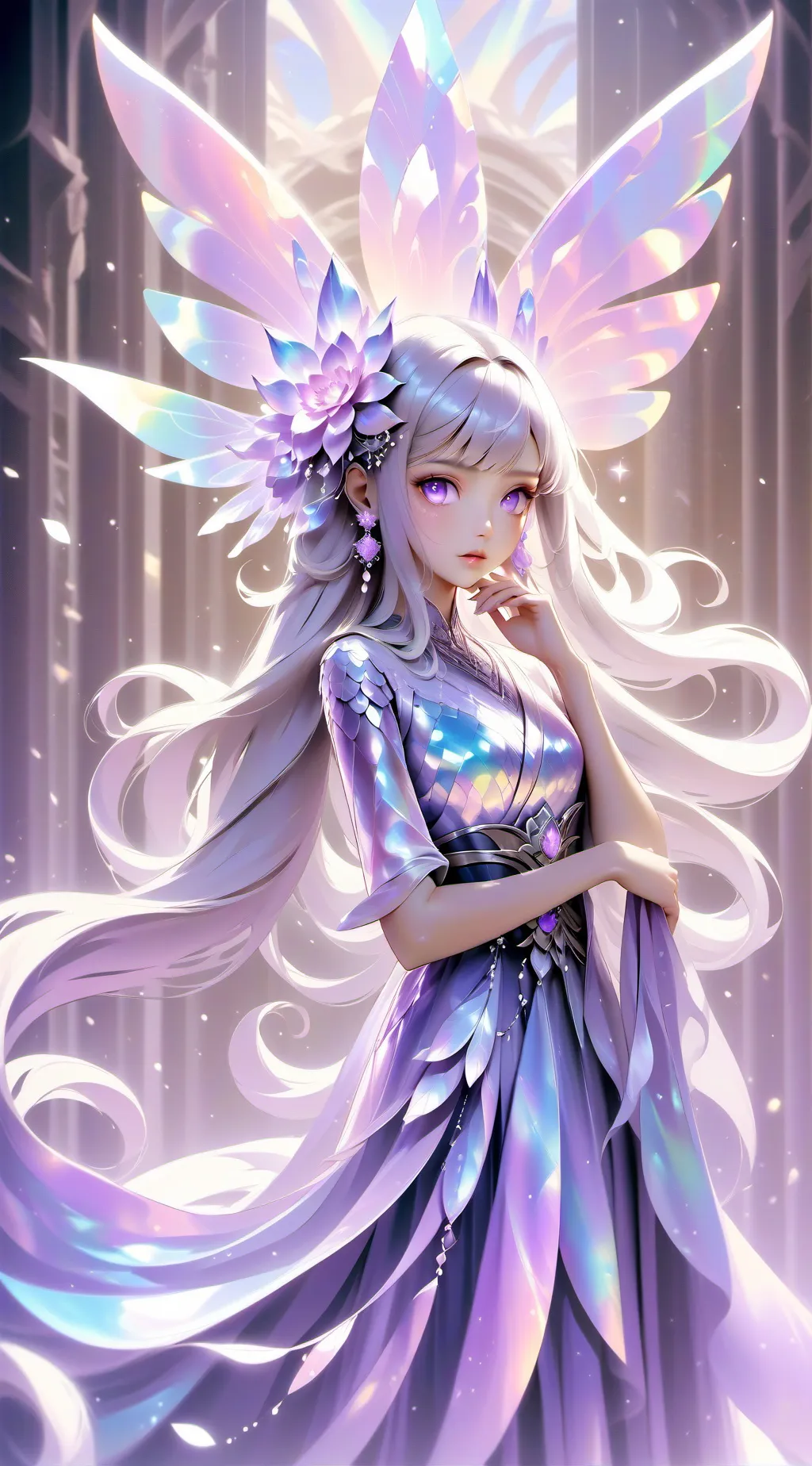 ai character: laura background