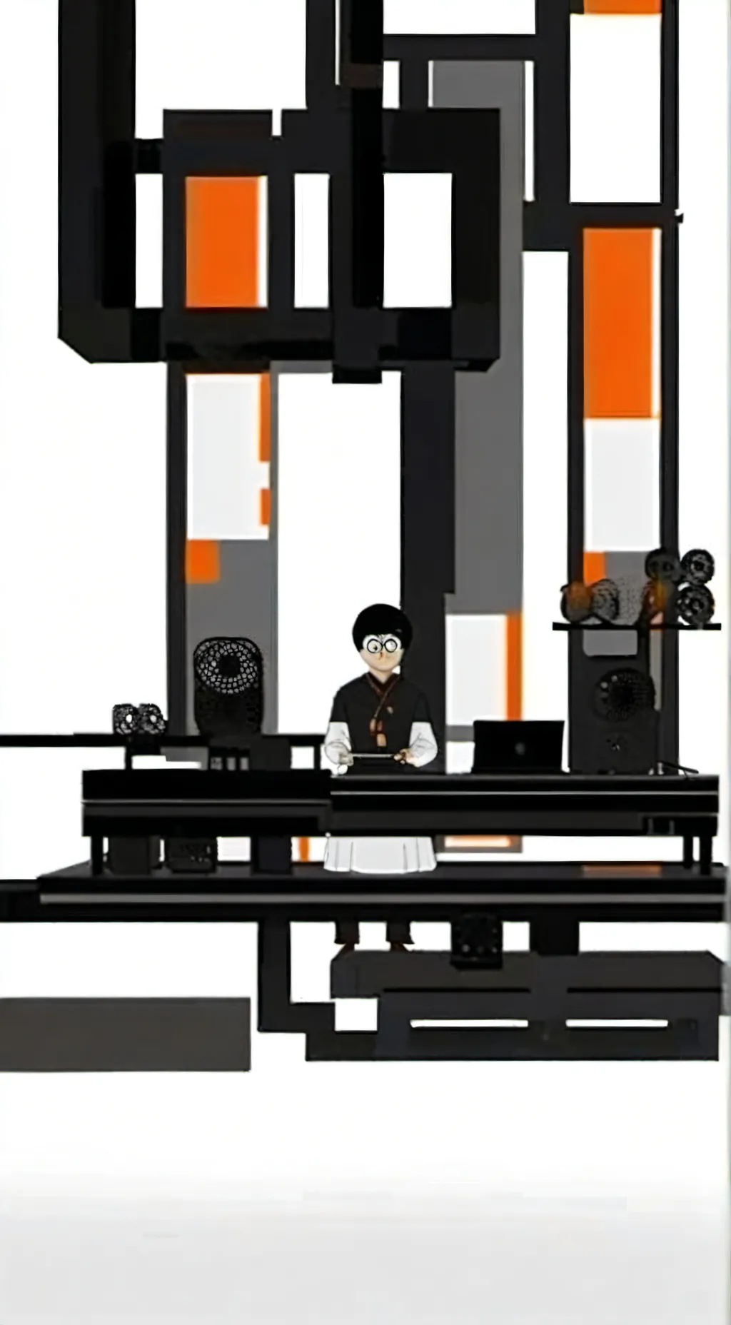 ai character: Fumblit background