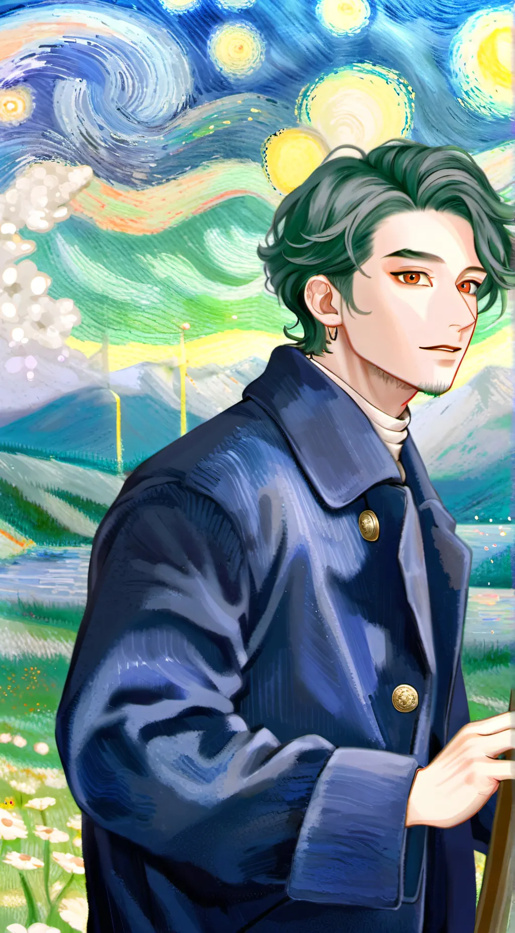 ai character: baizhu  background
