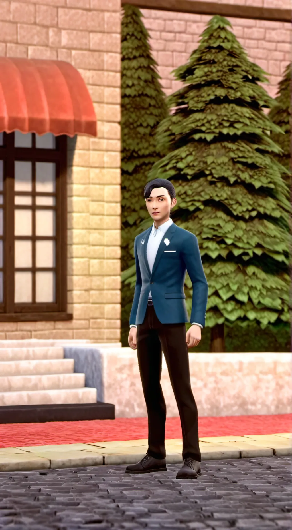 ai character: Andrew background