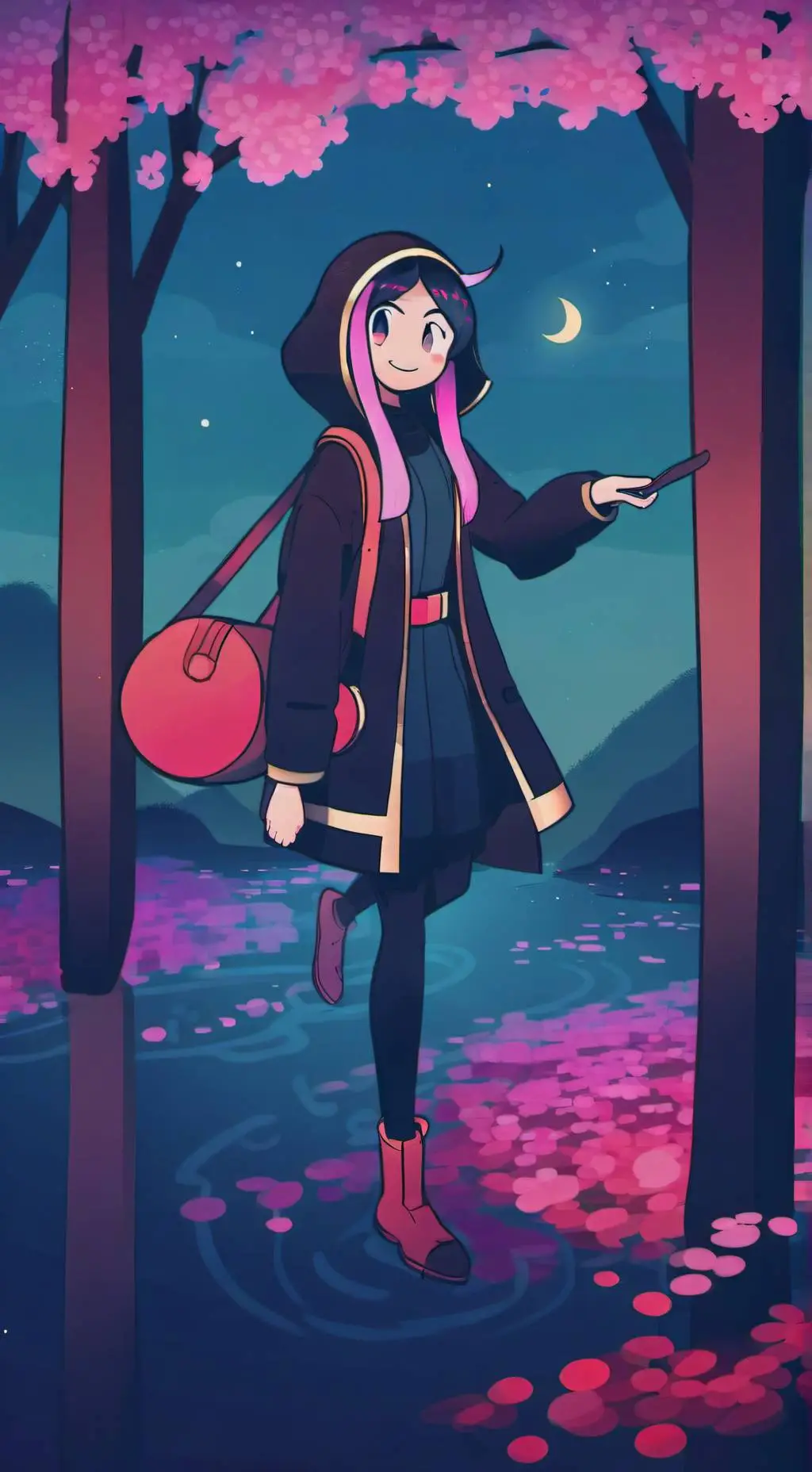ai character: Dandy 🌼 background