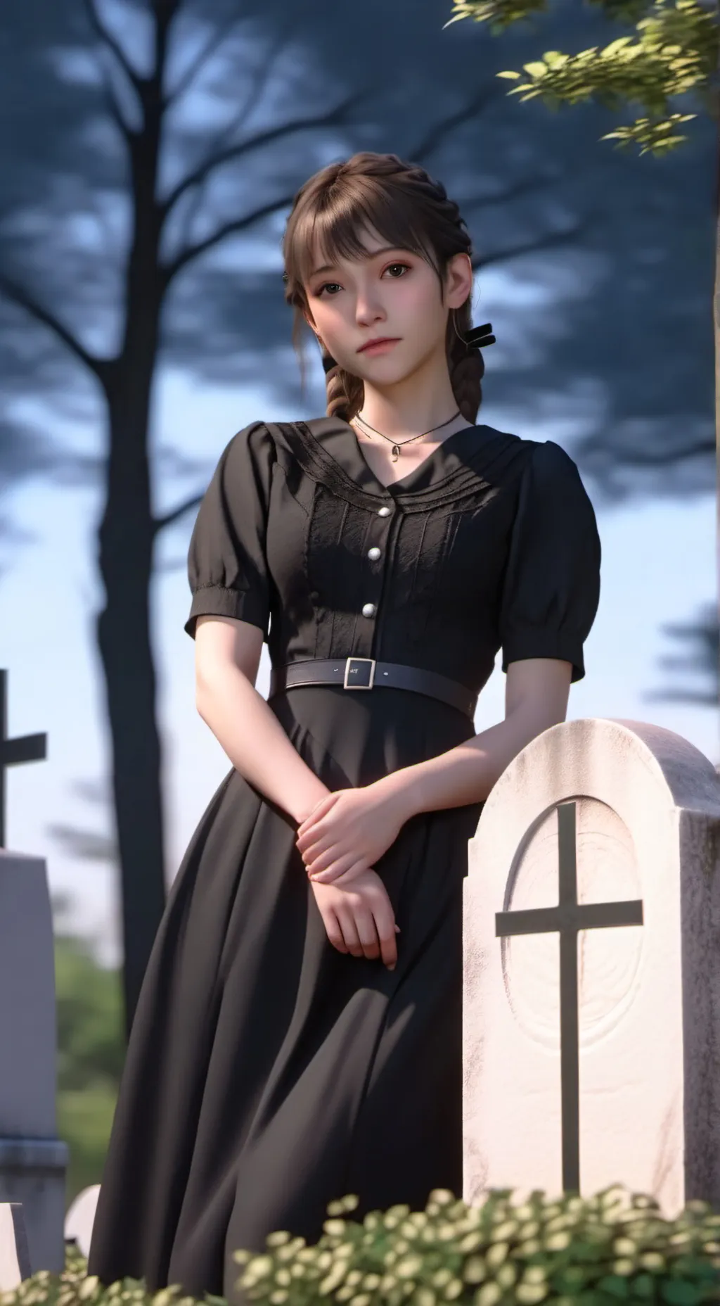 ai character: Holly  background