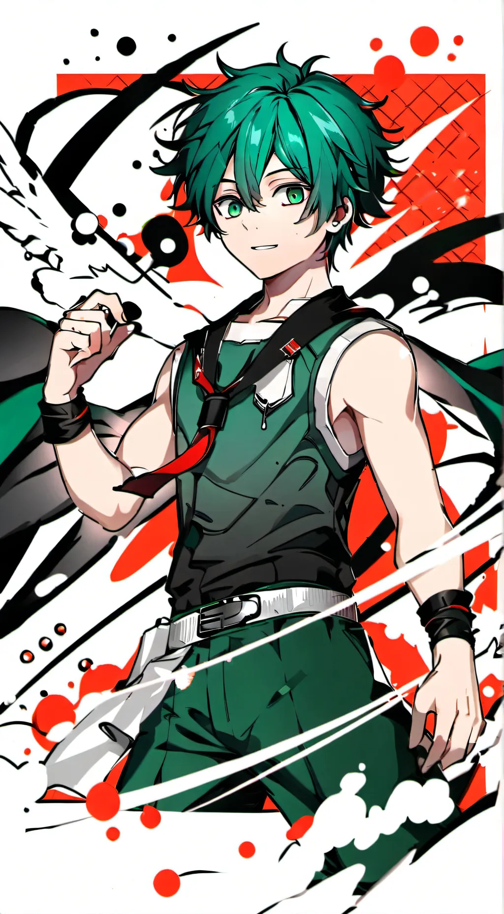 ai character: Isuku Midoria background