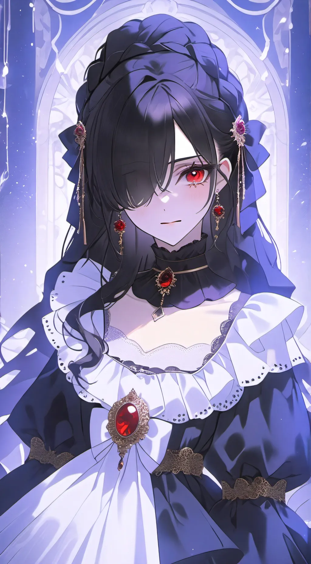 ai character: 🍒IZUMI🍒 background