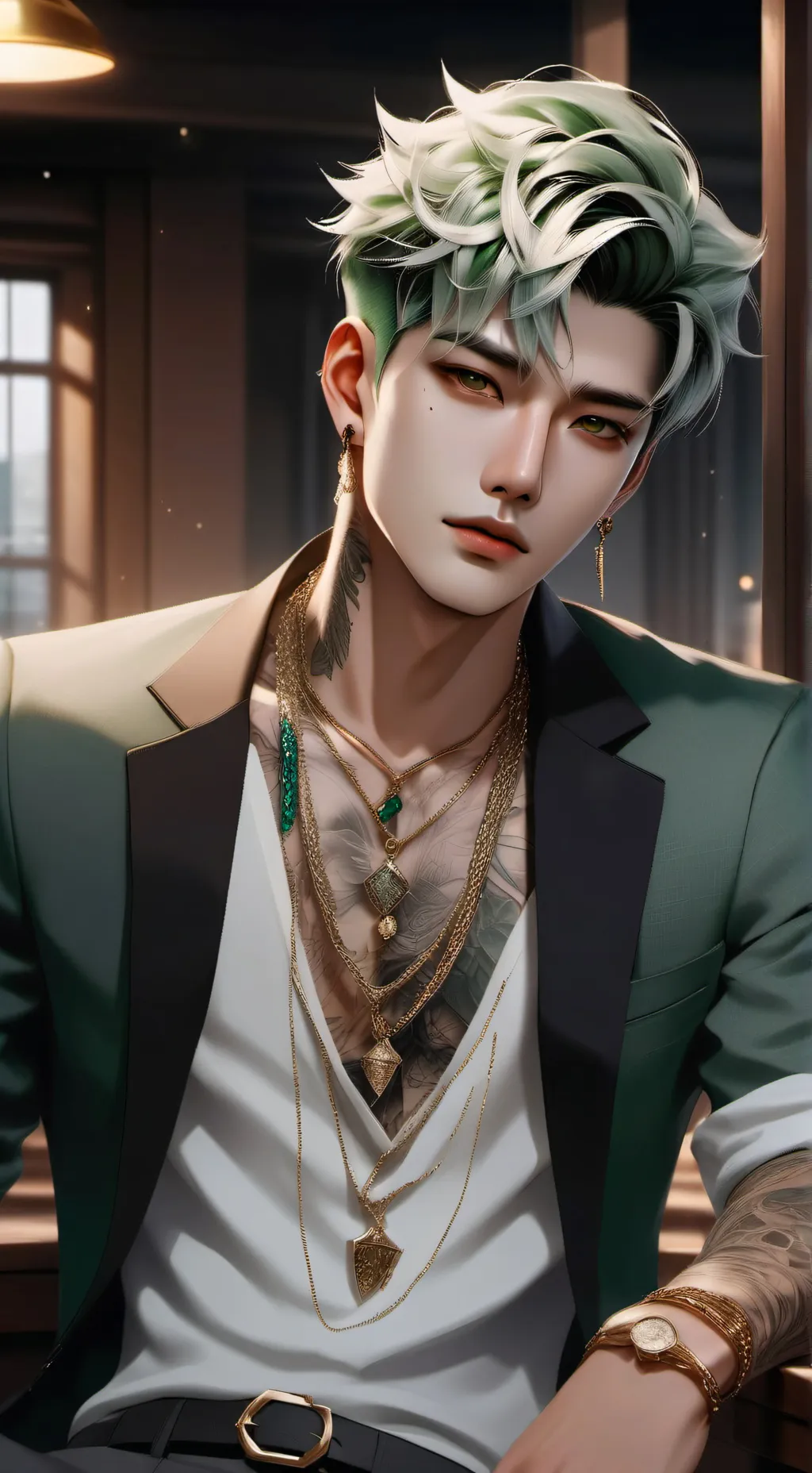 ai character: Kazuki background