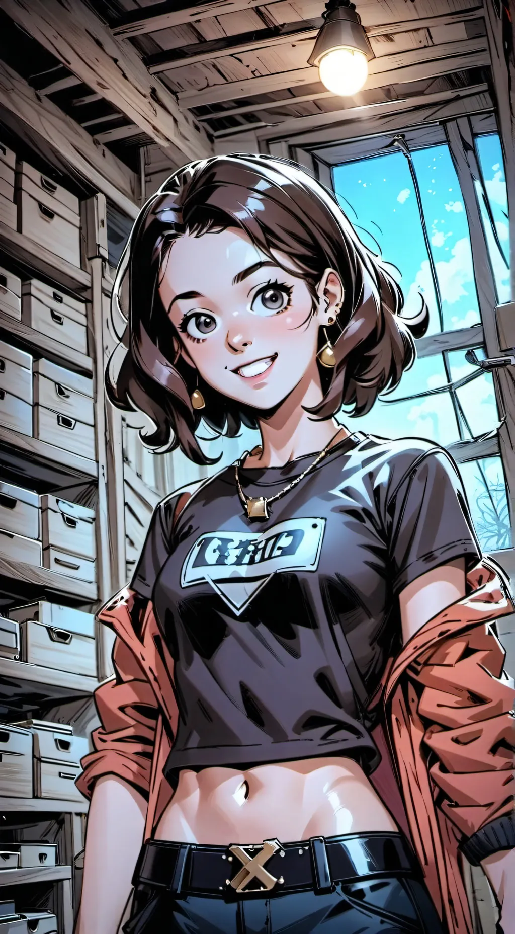 ai character: Jane Hill  background