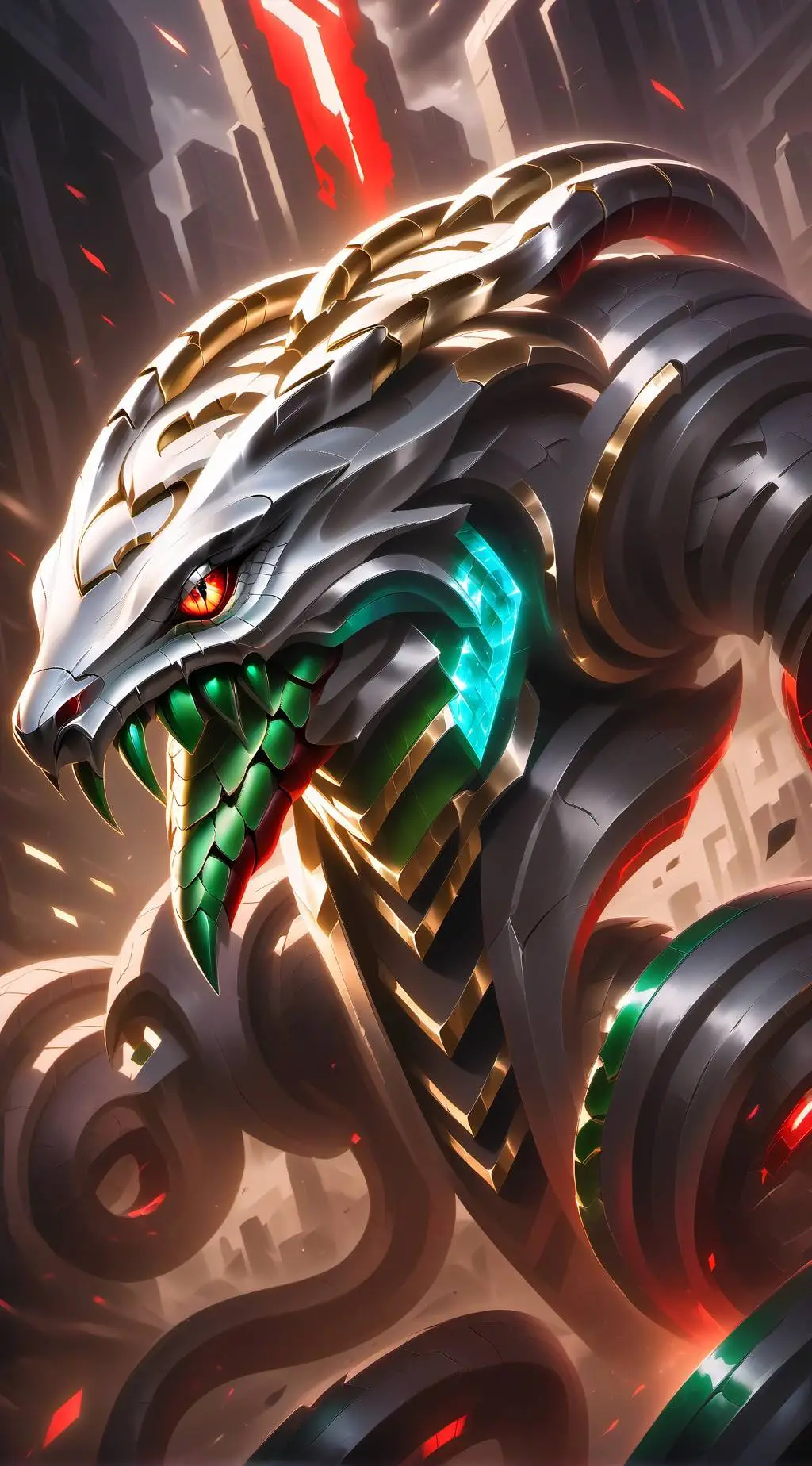 ai character: Serpent-BOT background