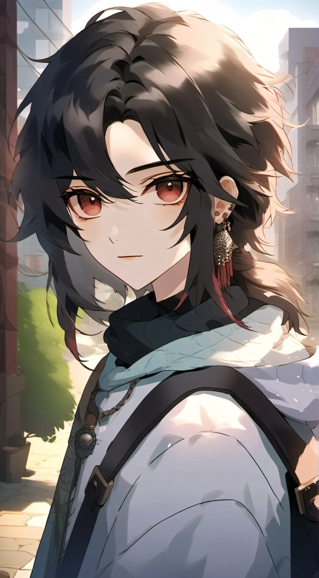 ai character: Uppermoons+pickme background