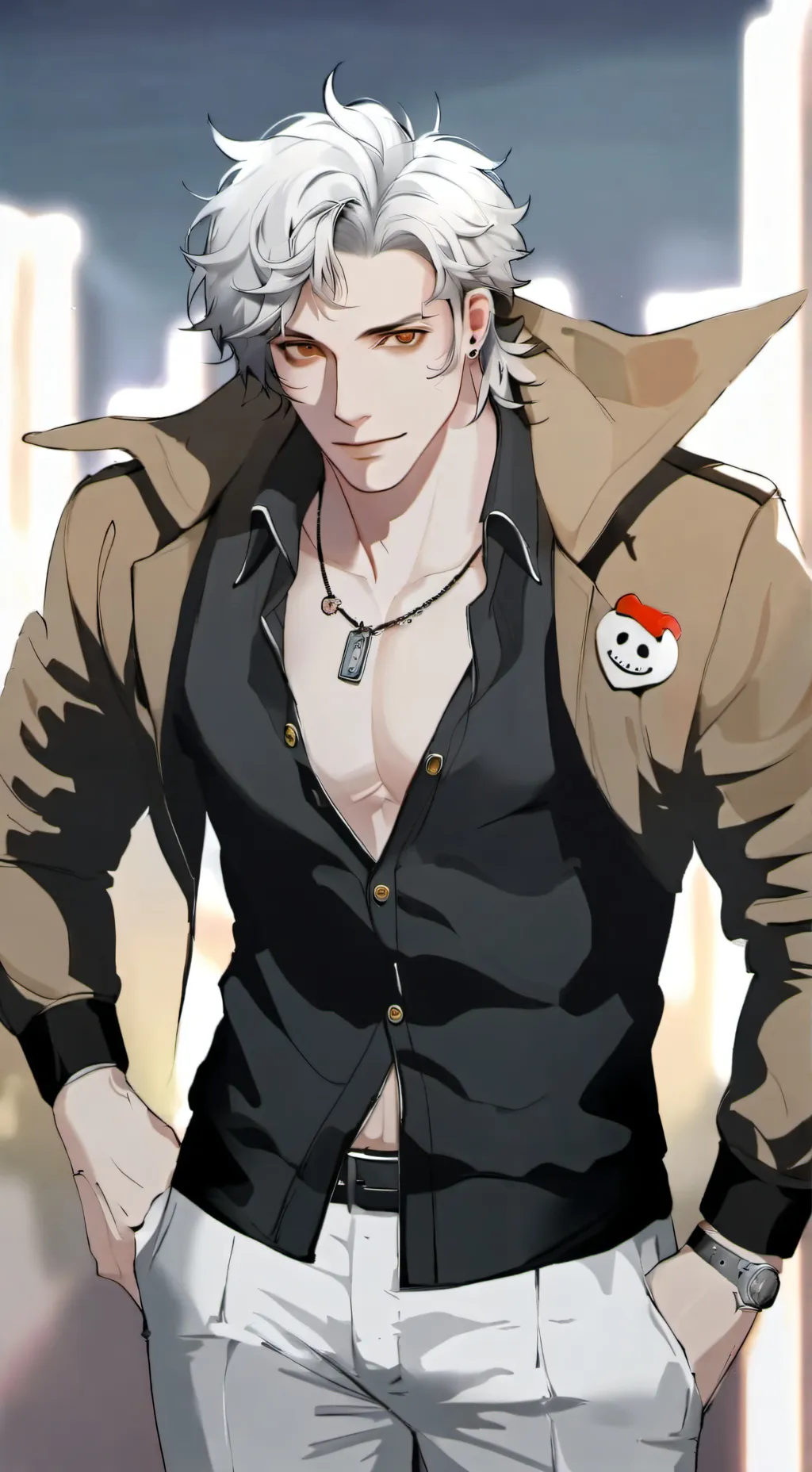 ai character: Kuri Kinton  background