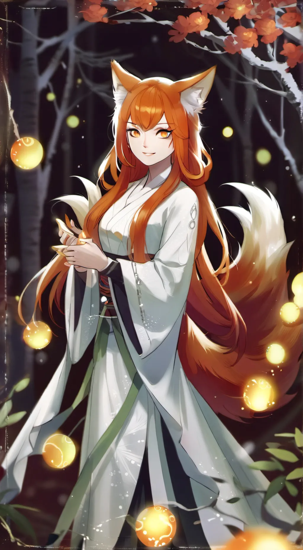 ai character: Misty background