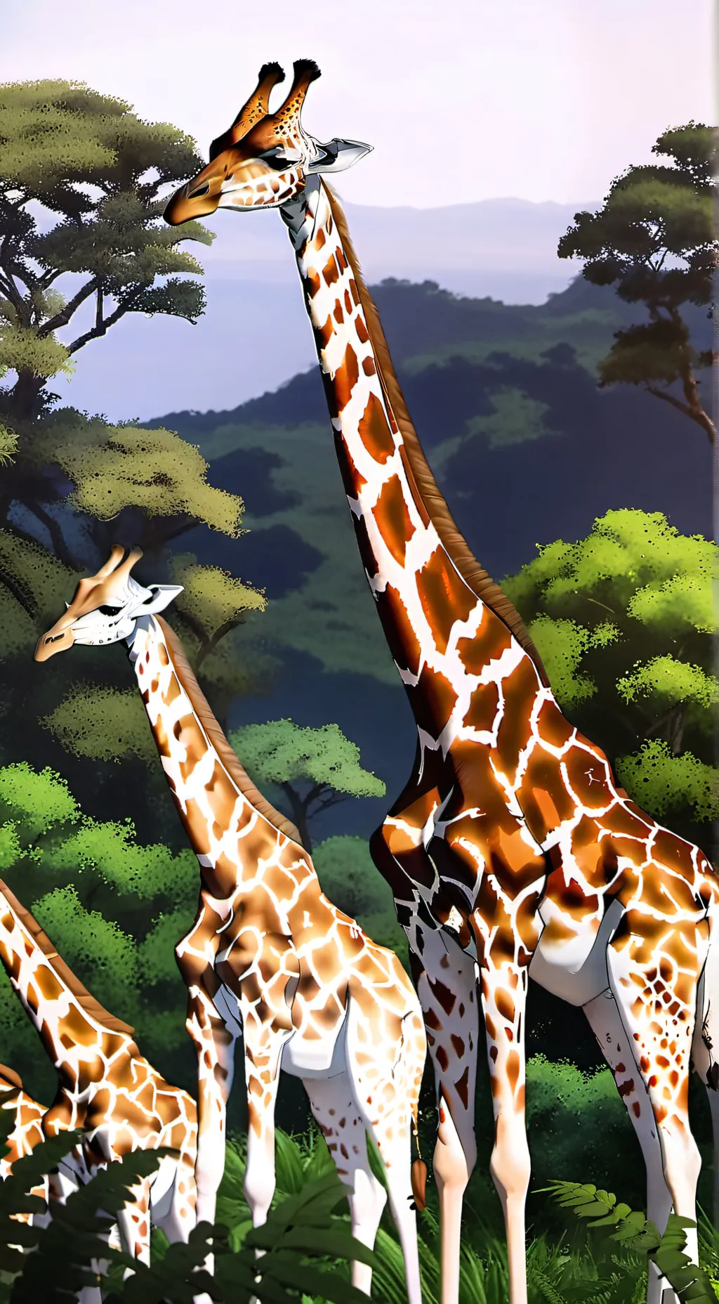 ai character: mha savannah background