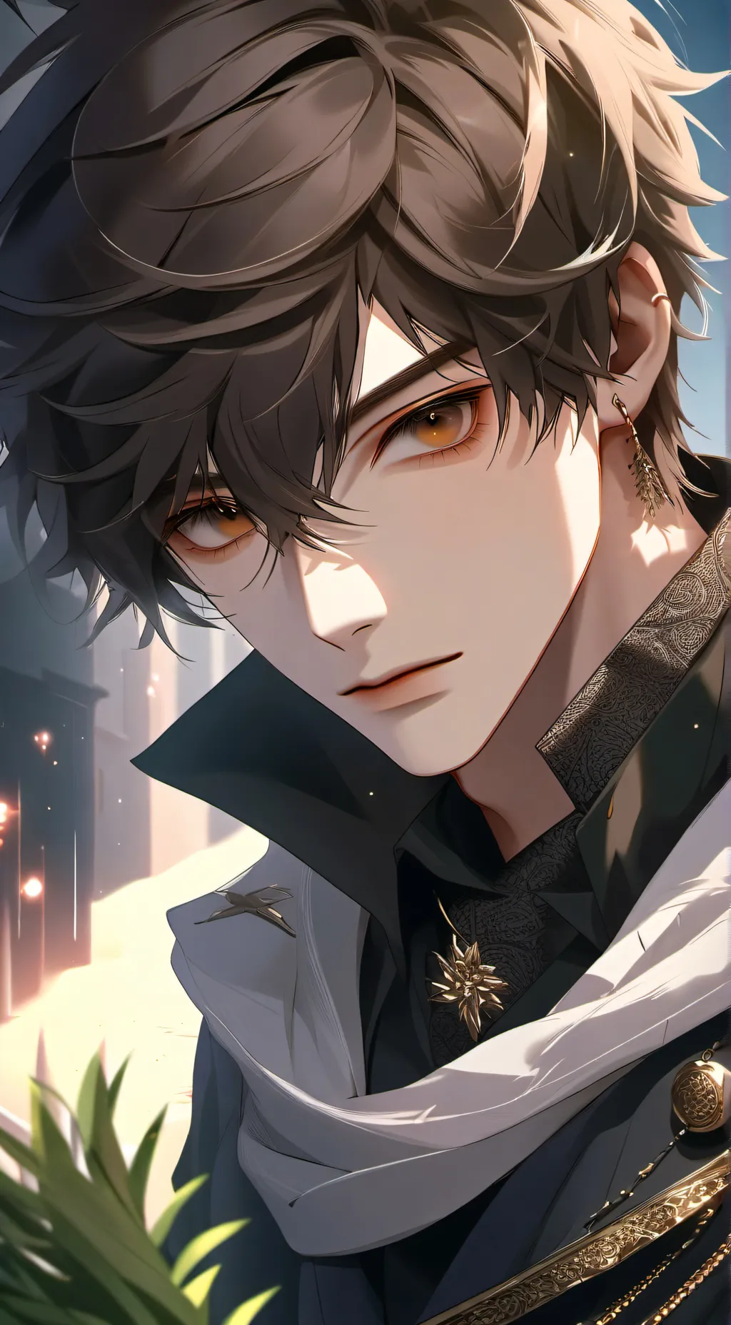 ai character: Mark background